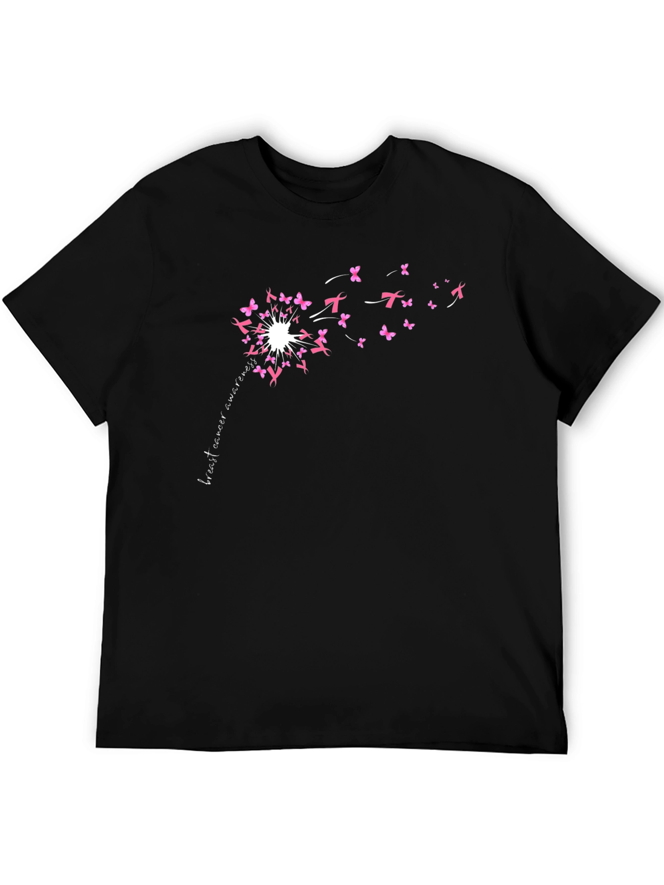Breast Cancer Awareness Dandelion T-Shirt