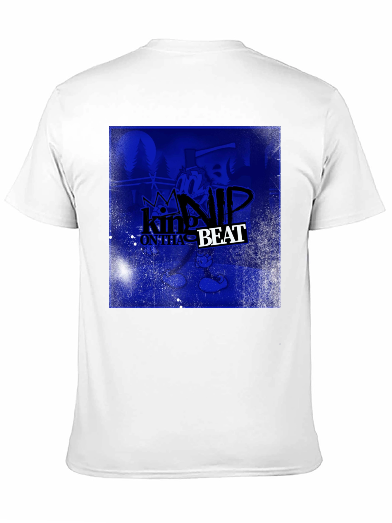 King Nip On Tha Beat Black T-Shirt