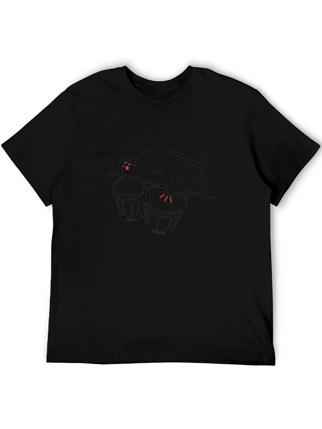 Bongo Cat T-Shirt - Musician Tee