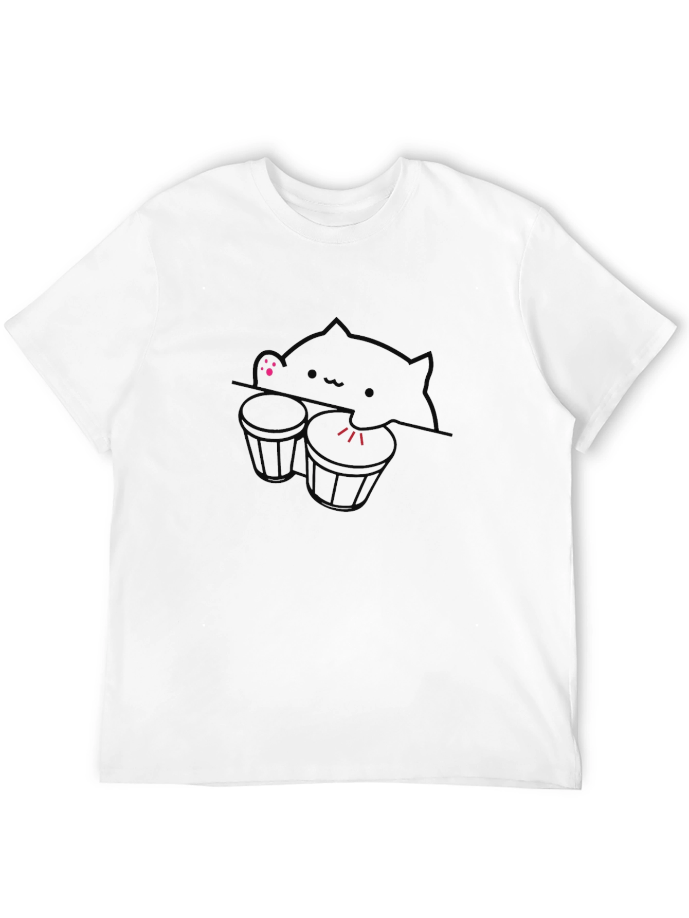 Bongo Cat T-Shirt - Musician Tee
