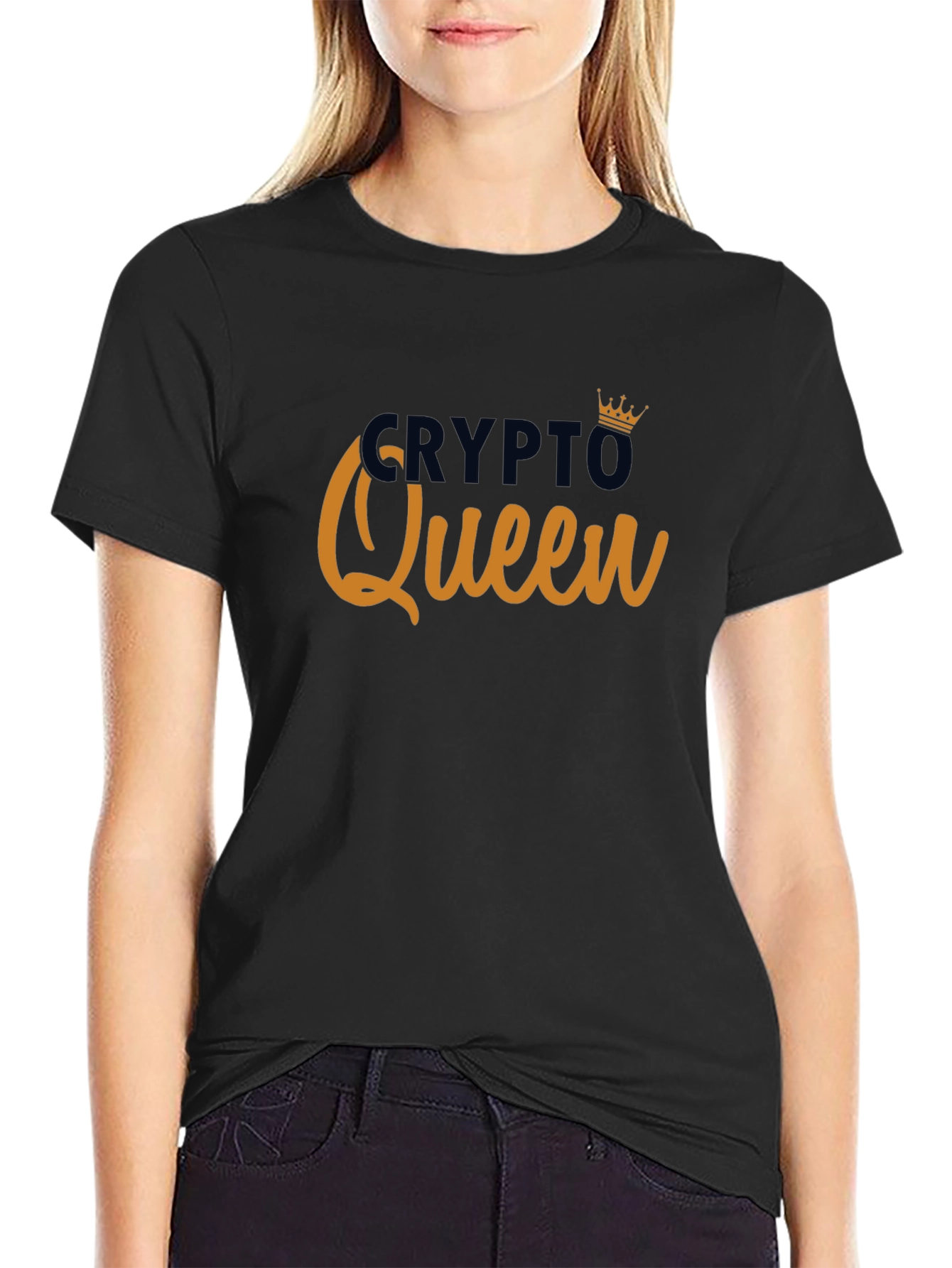 Crypto Queen Black T-Shirt