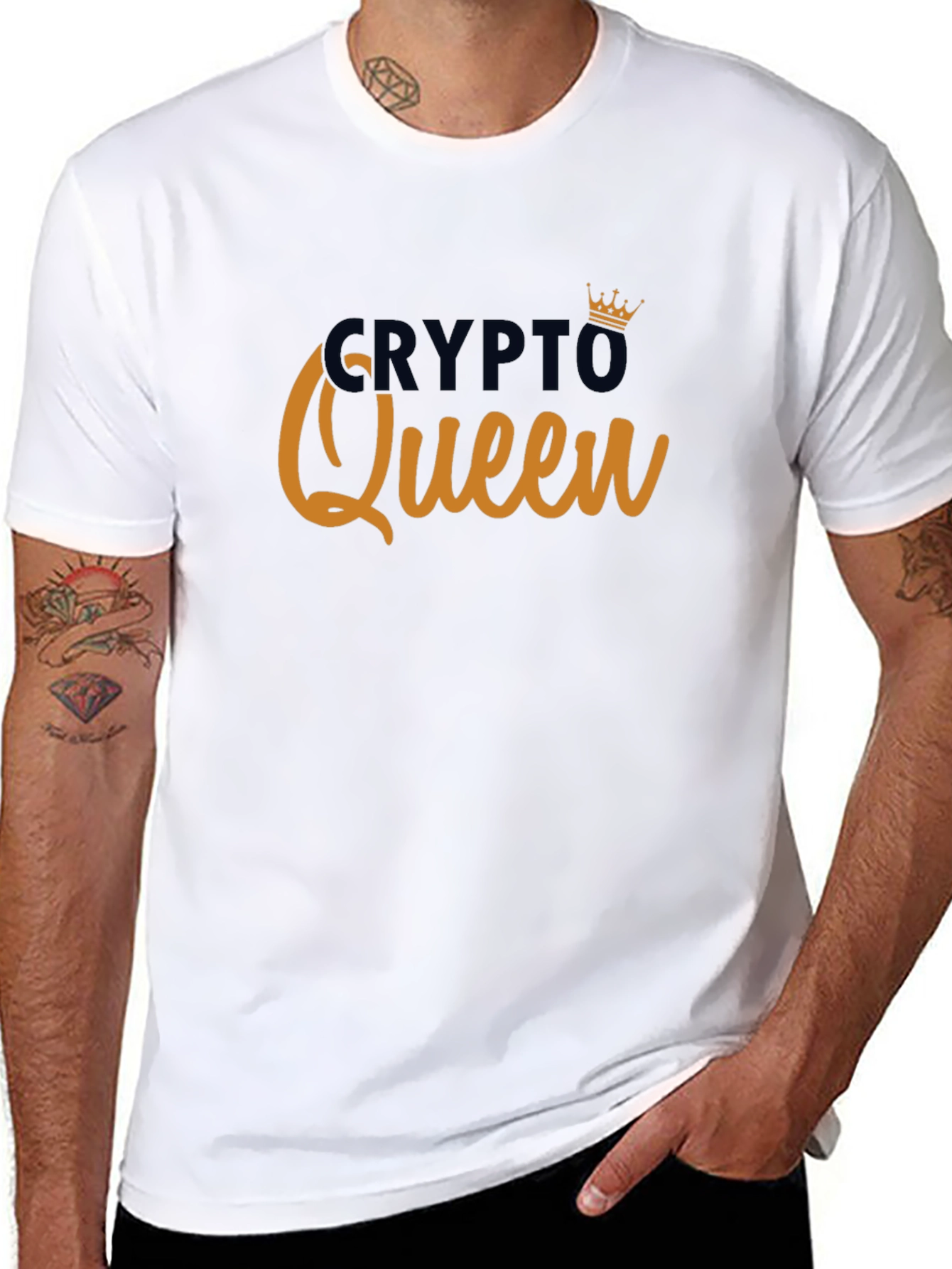 Crypto Queen Black T-Shirt