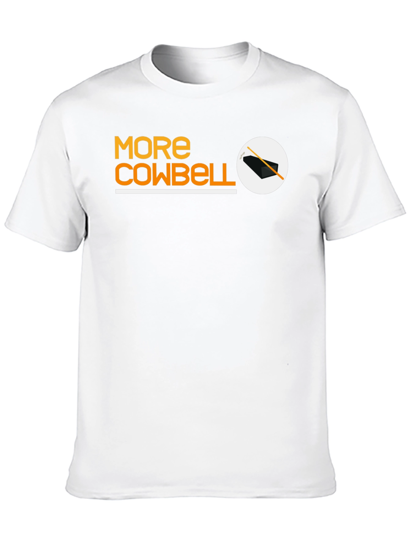 More Cowbell Black T-Shirt