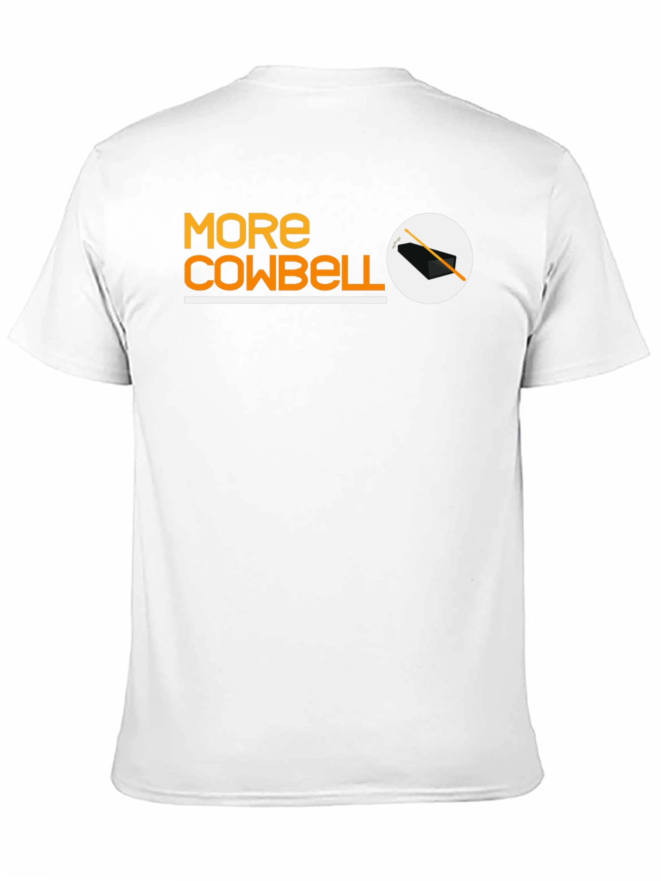 More Cowbell Black T-Shirt