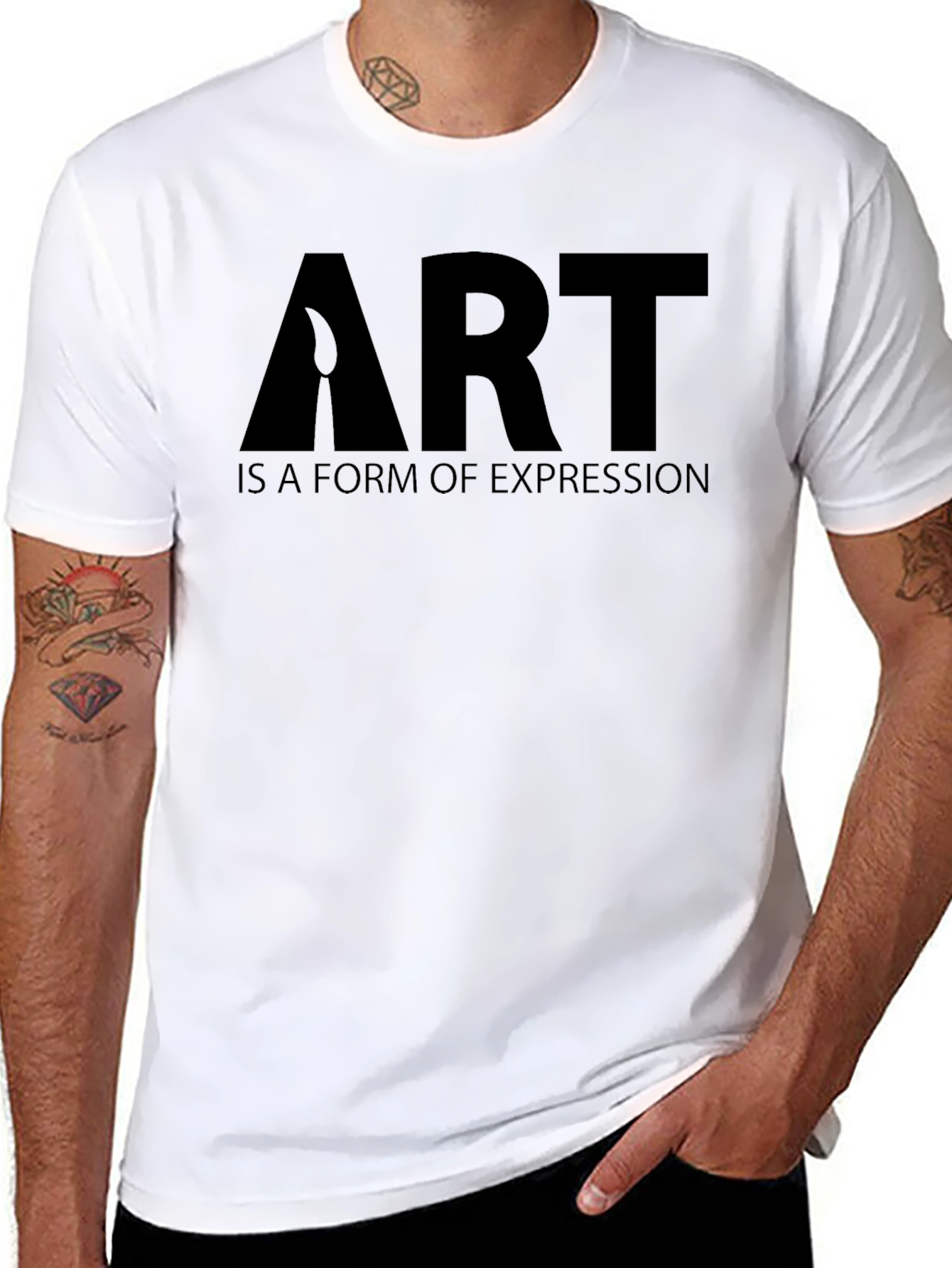 Art is a Form of Expression T-Shirt