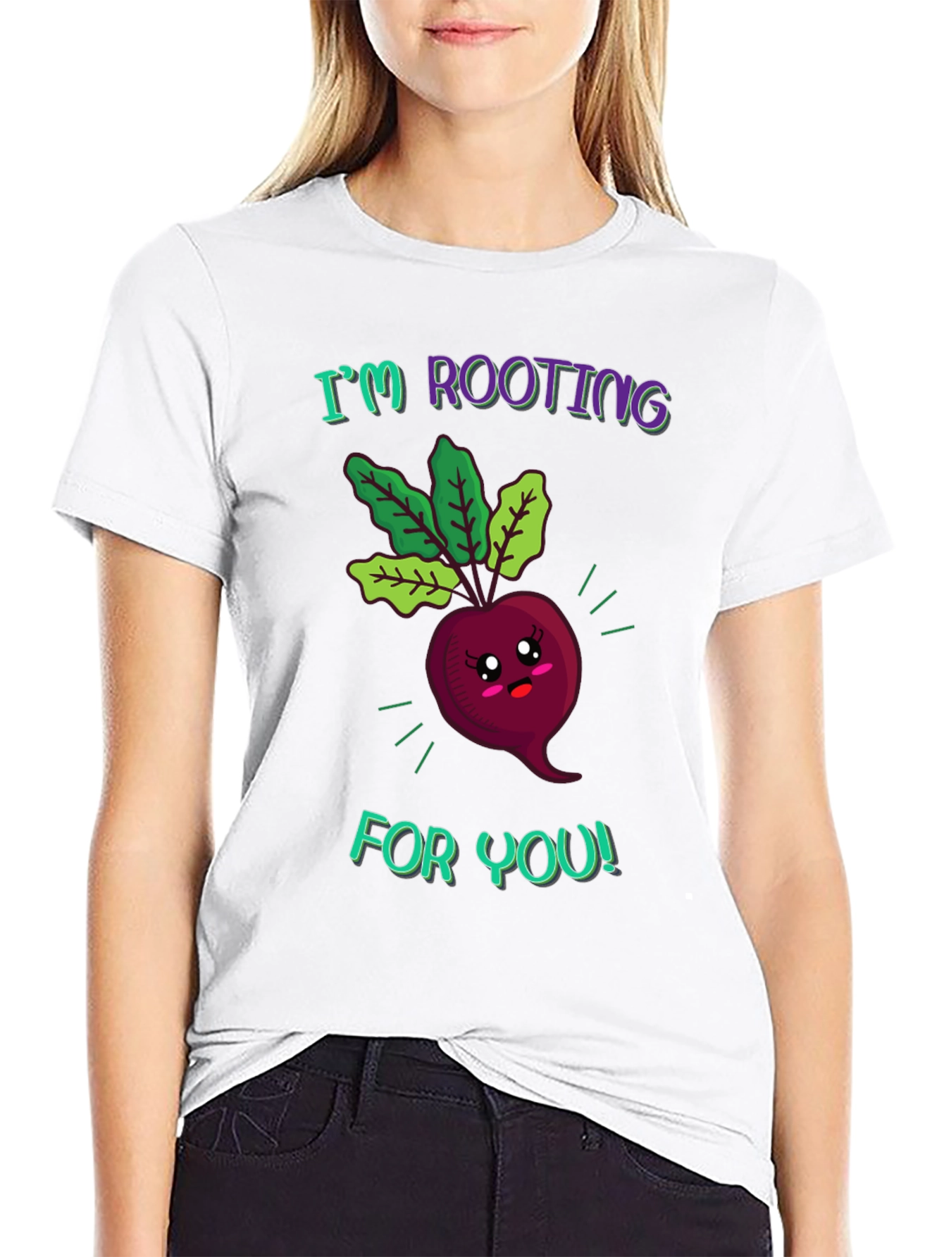 Im Rooting For You Beetroot Graphic Tee