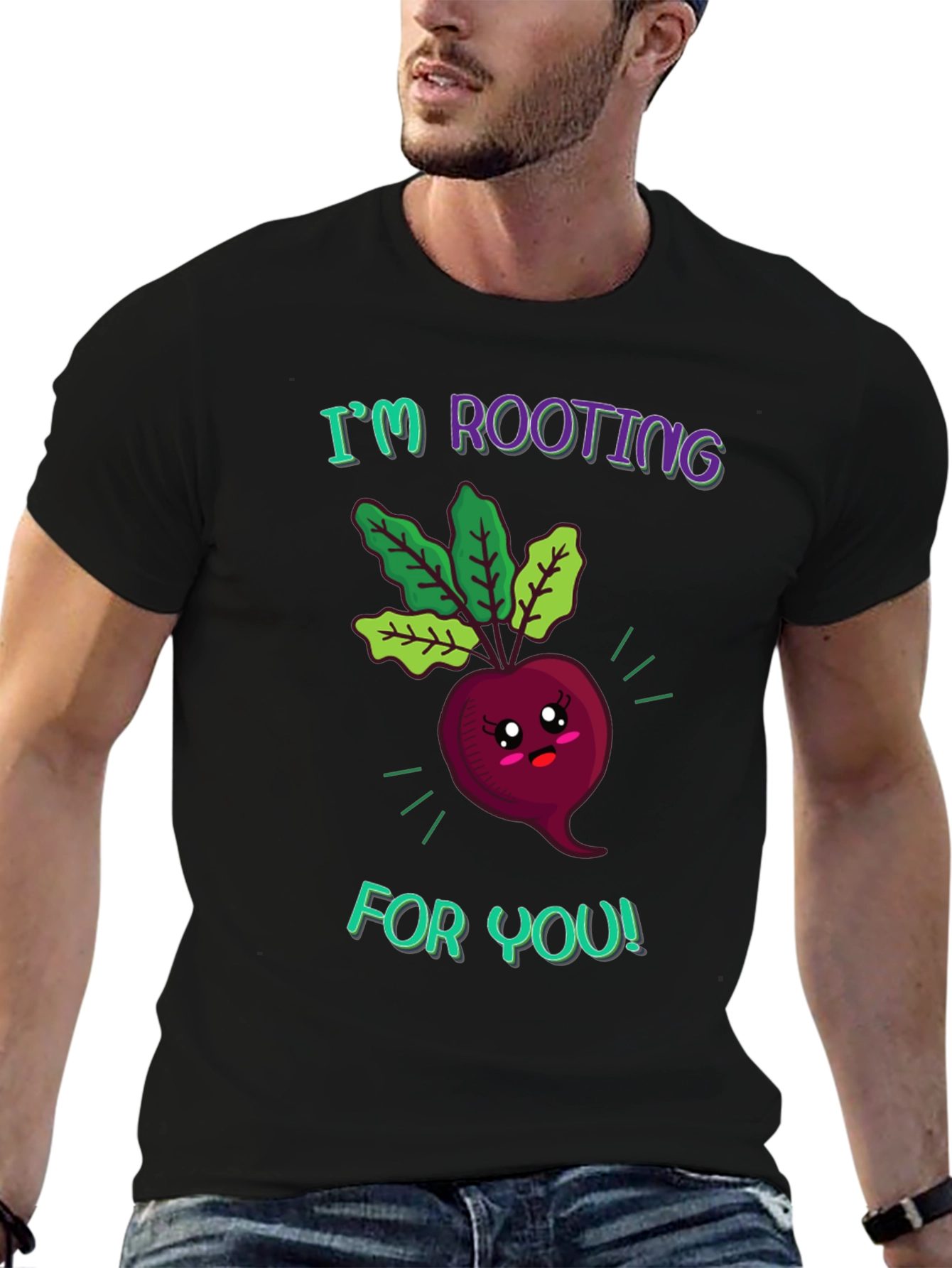 Im Rooting For You Beetroot Graphic Tee