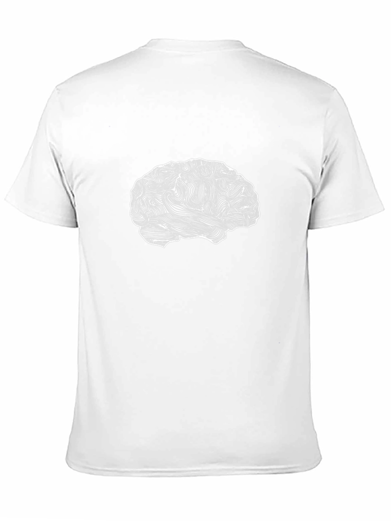 Brain Graphic Black T-Shirt