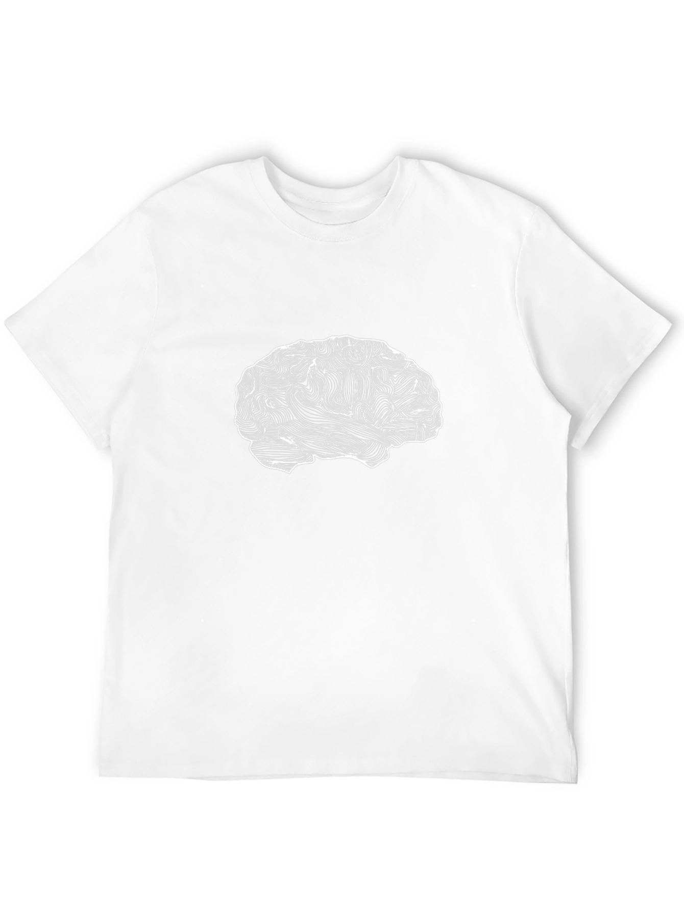 Brain Graphic Black T-Shirt