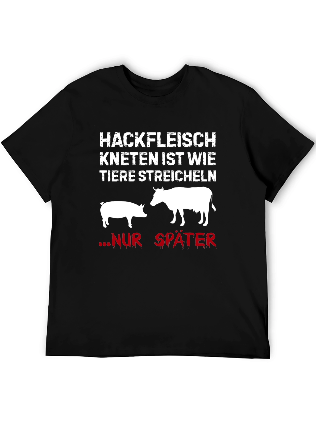 Hackfleisch Kneten T-Shirt - Funny Meat Lover Tee