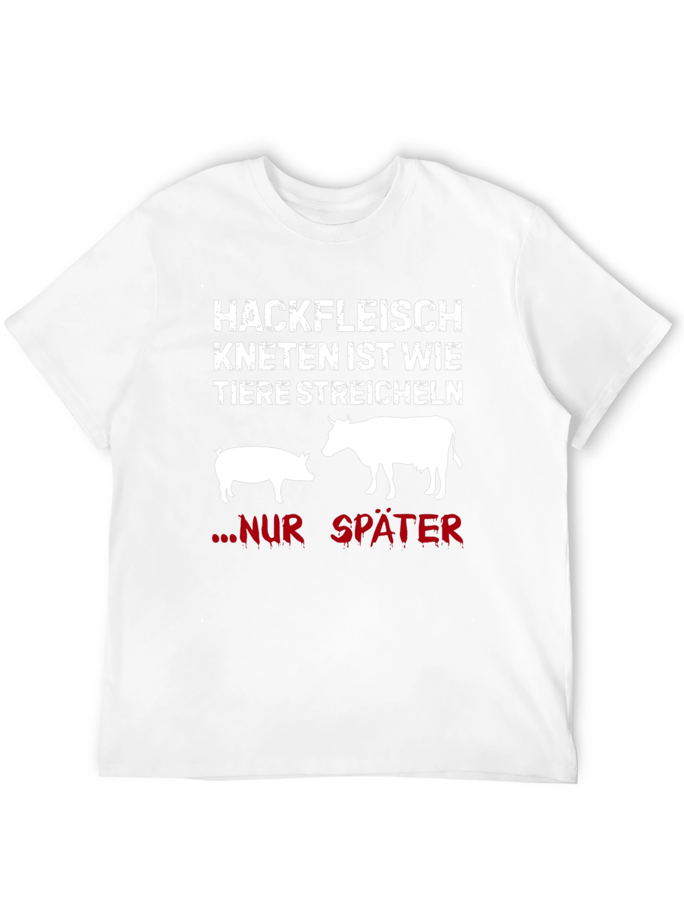 Hackfleisch Kneten T-Shirt - Funny Meat Lover Tee