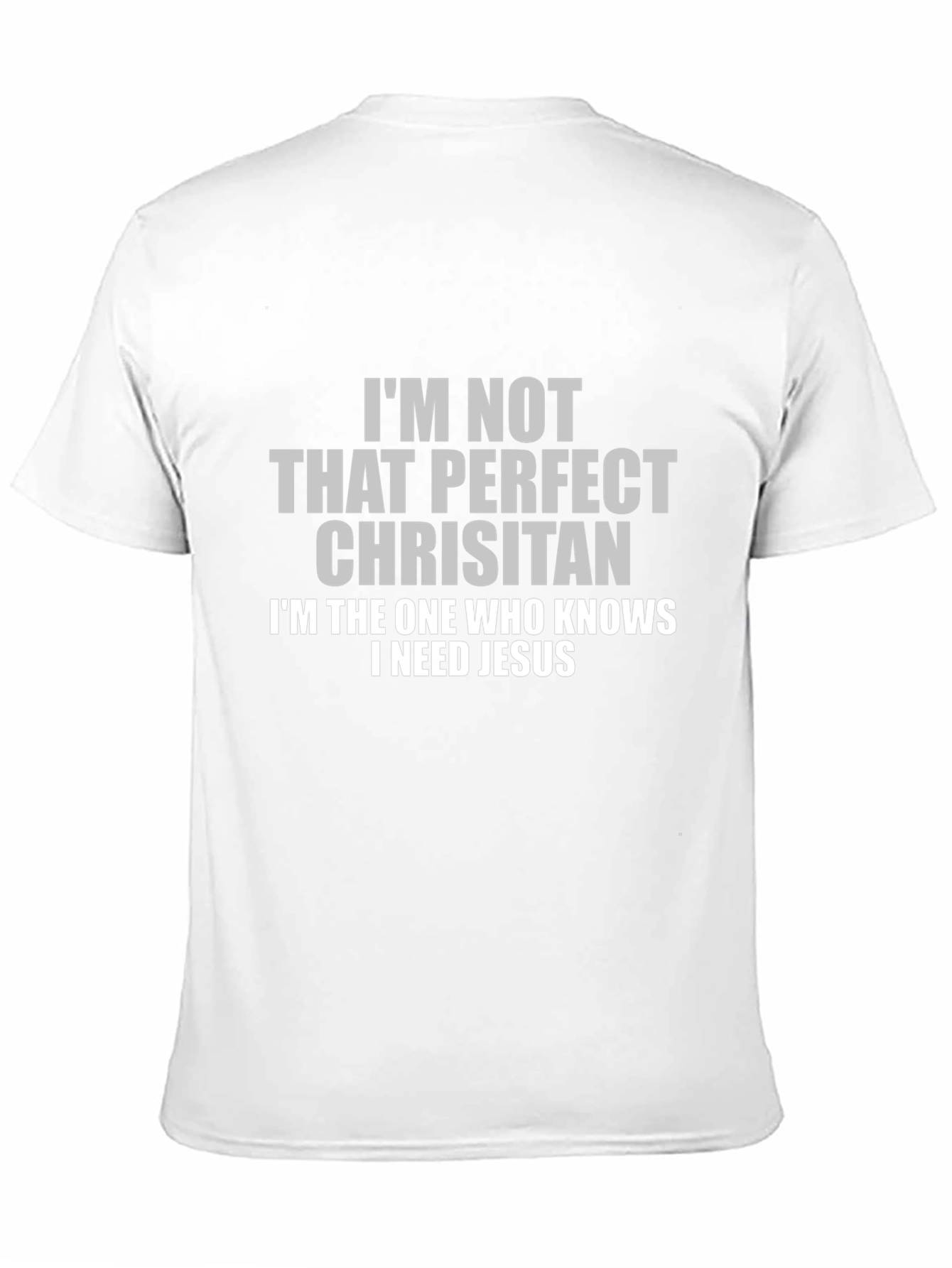 I Need Jesus Black Graphic T-Shirt