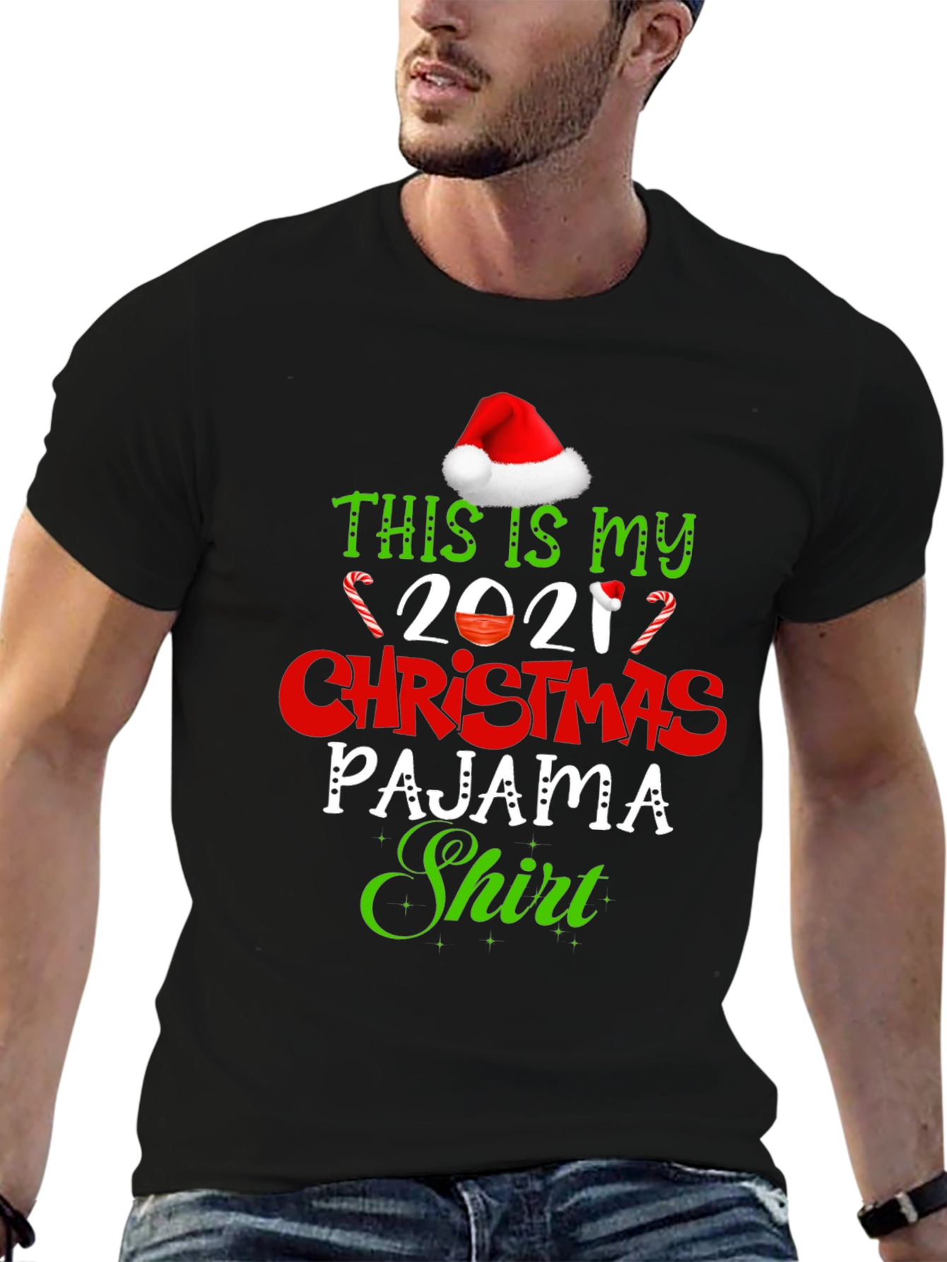 Christmas Pajama T-Shirt 2021