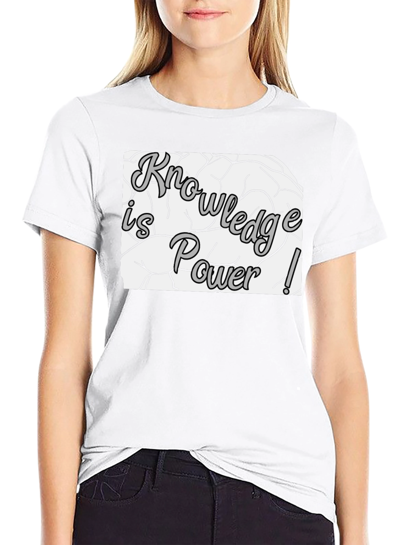 Knowledge is Power Graphic Tee