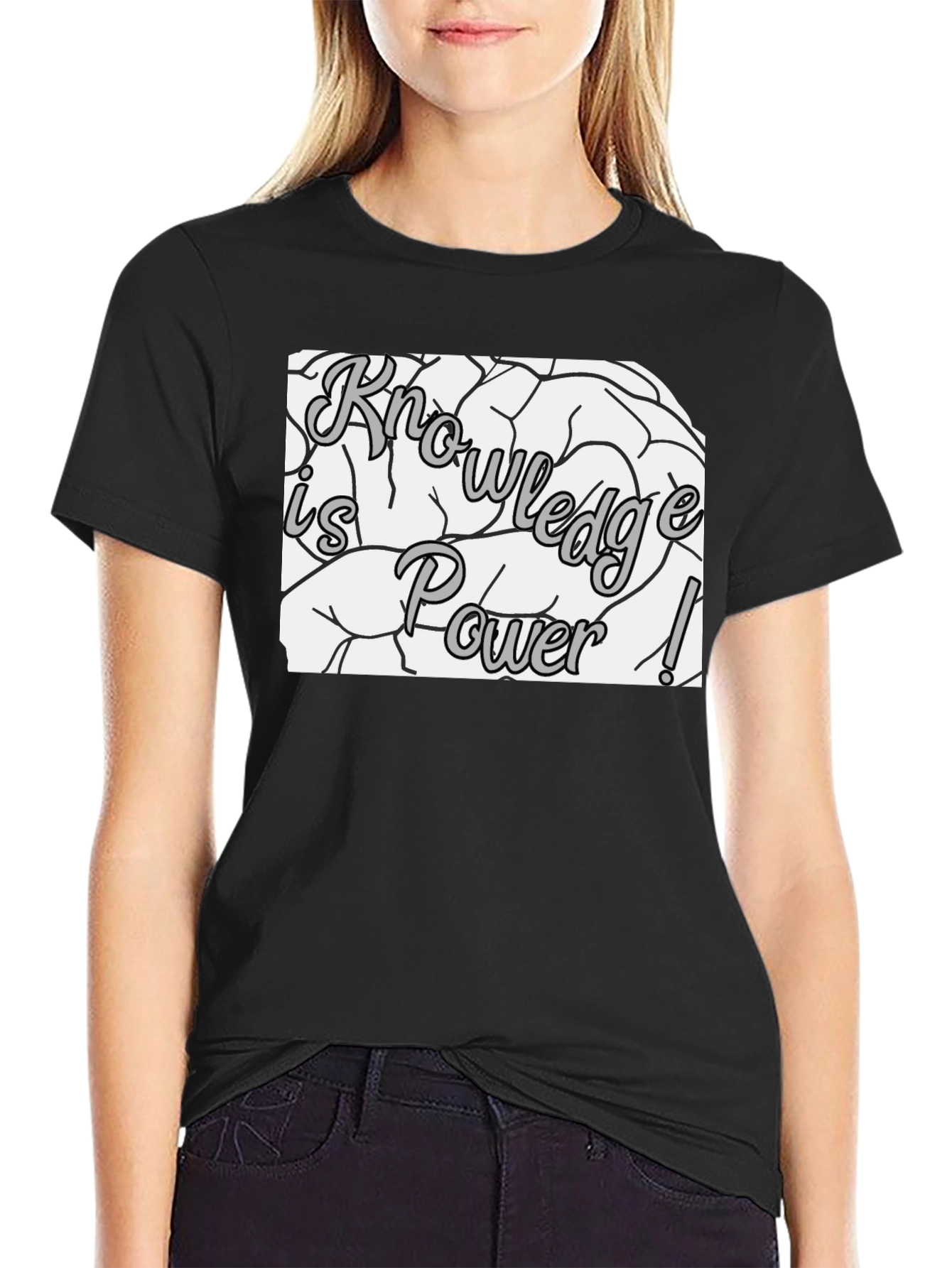 Knowledge is Power Graphic Tee