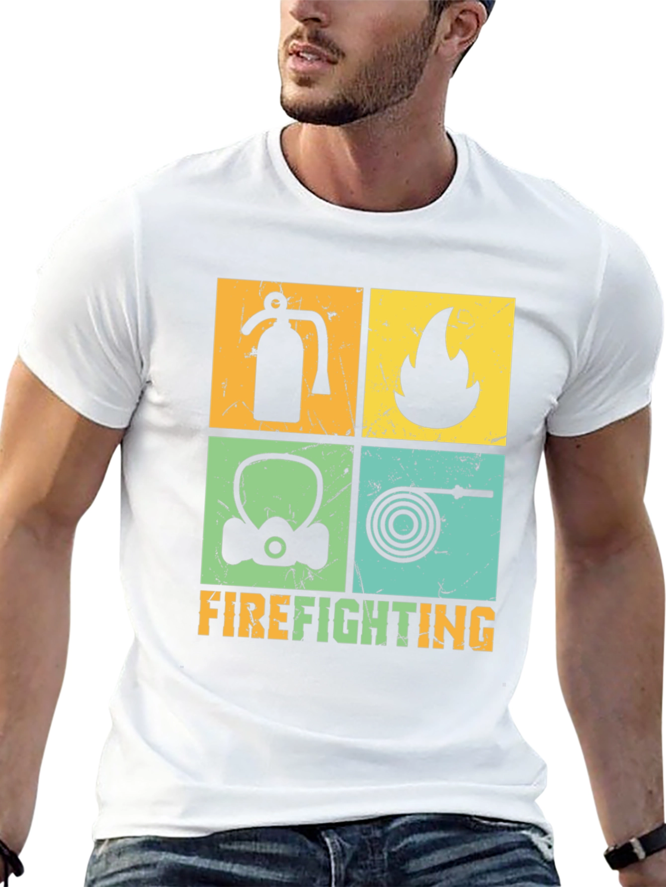 Firefighting Theme T-Shirt