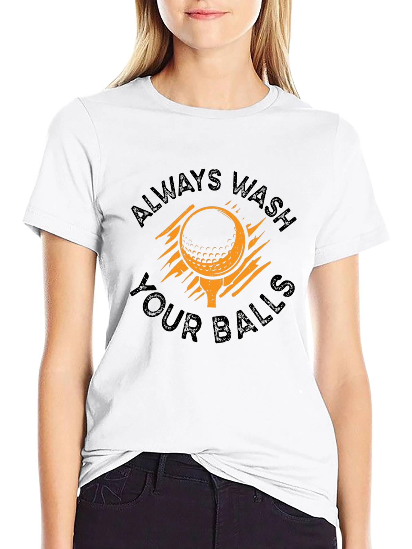 Always Wash Your Balls Golf T-Shirt