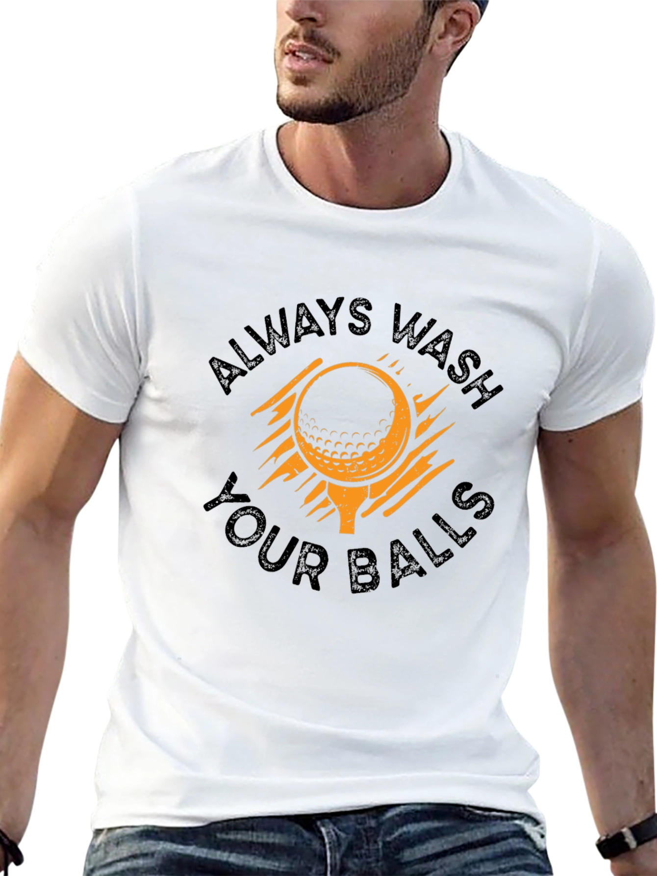 Always Wash Your Balls Golf T-Shirt