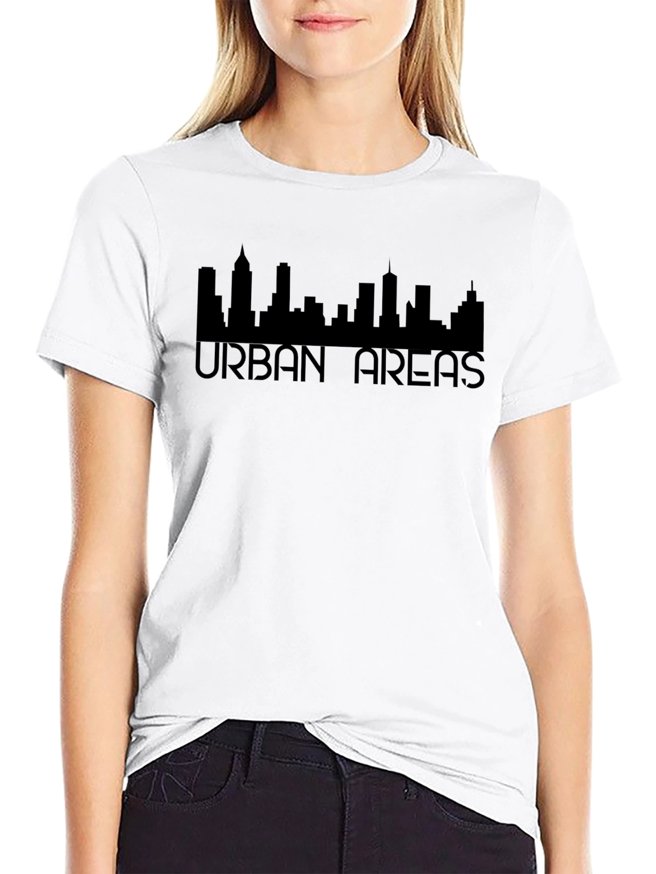 Urban Areas Graphic Tee - City Skyline T-Shirt