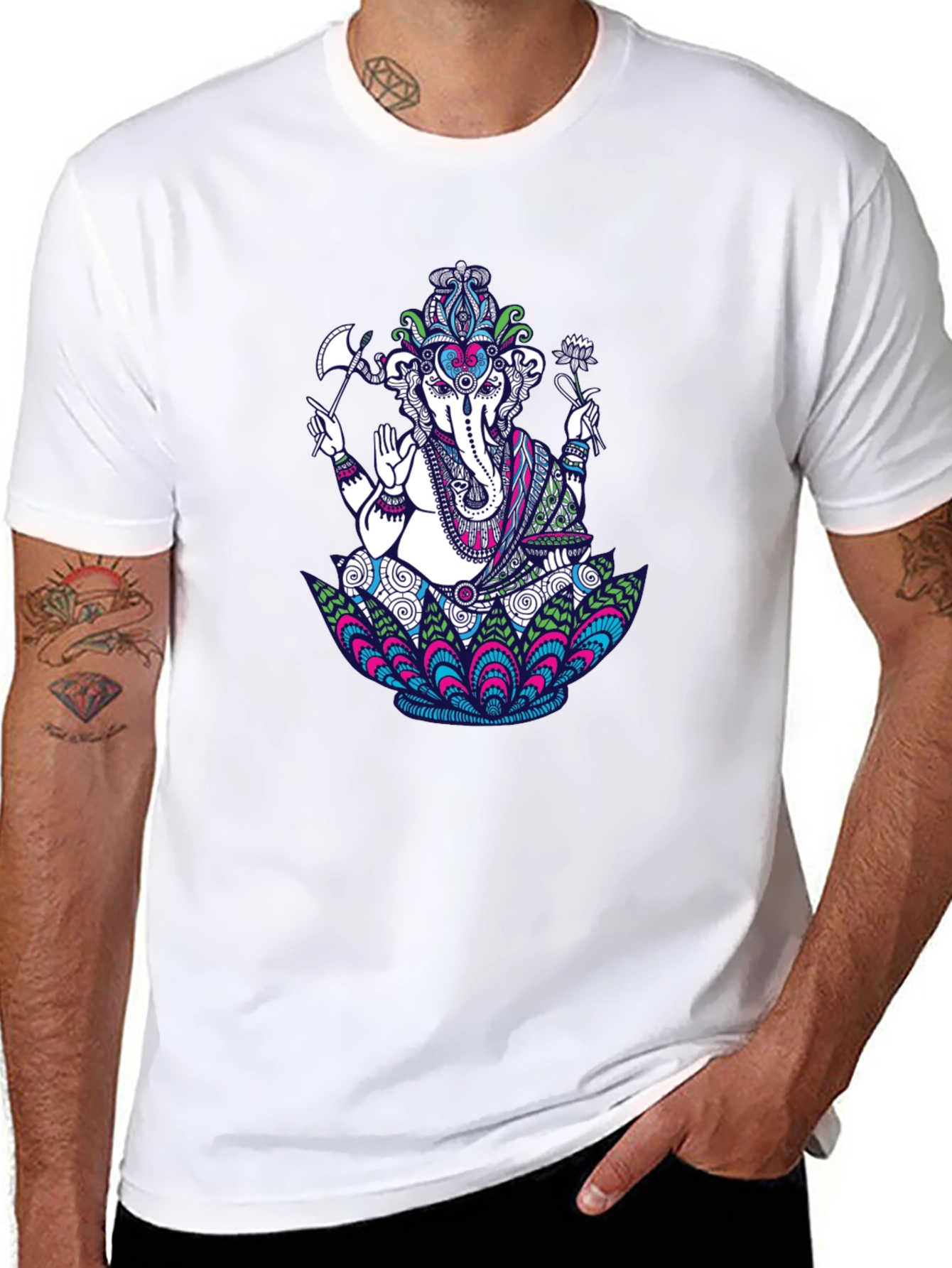 Ganesh Graphic Tee - Stylish Comfort Fit