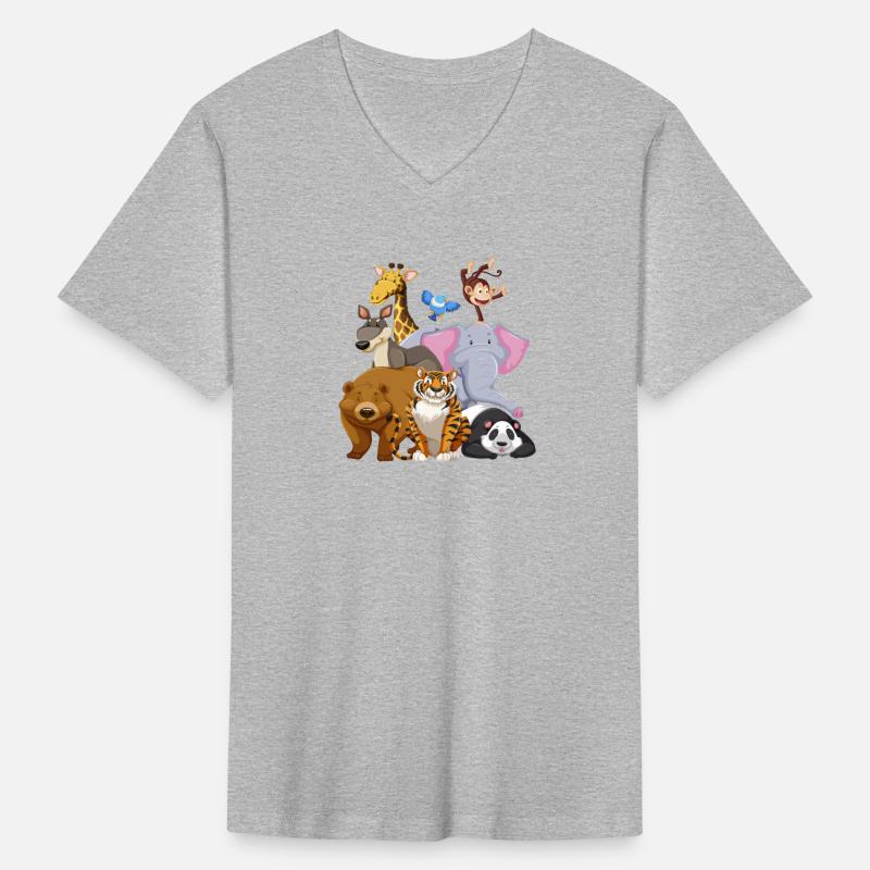 Zoo Animals Wildlife Day Tee