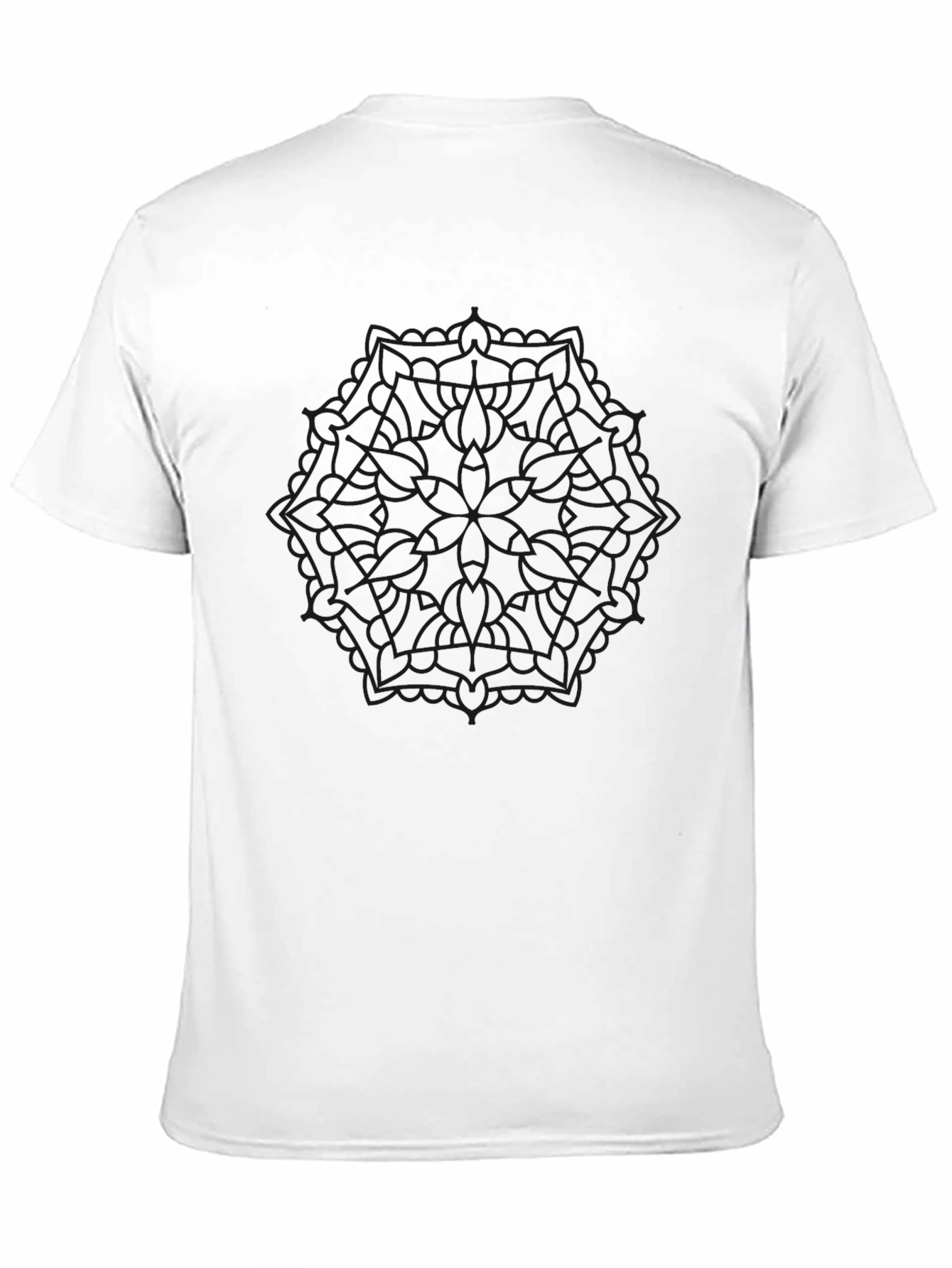 Black Graphic Tee - Minimalist Style