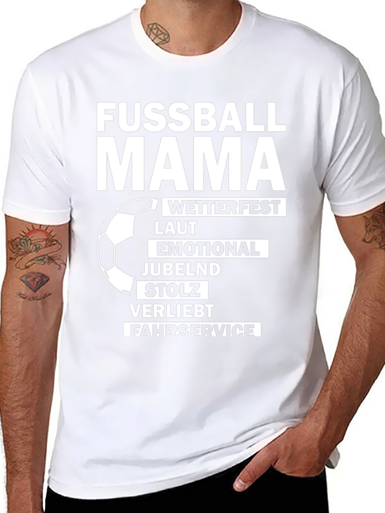 Fussball Mama Graphic Tee
