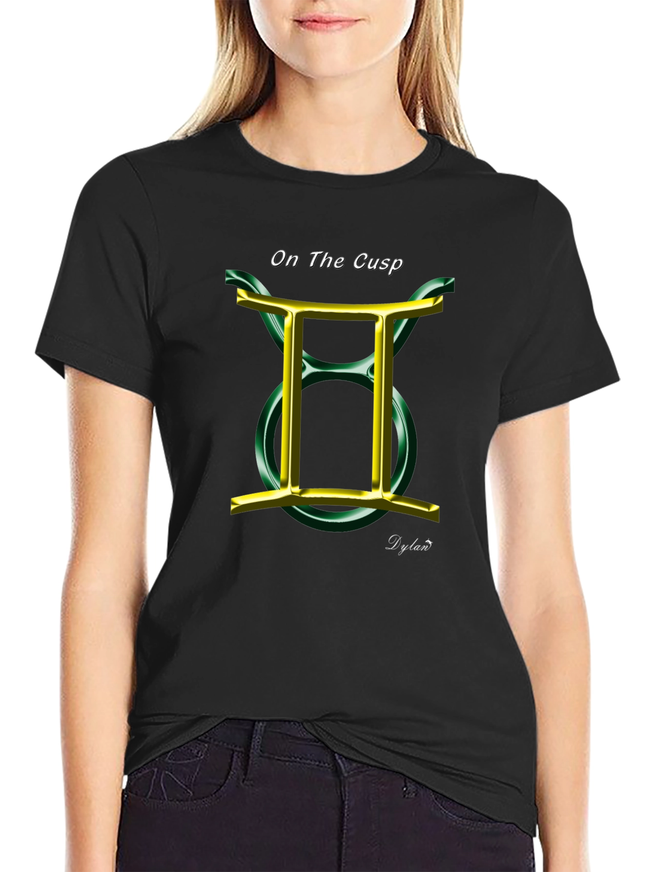 Gemini Zodiac Graphic Tee - On The Cusp Design