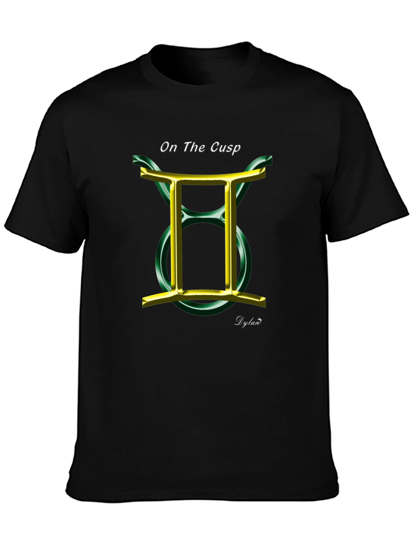 Gemini Zodiac Graphic Tee - On The Cusp Design