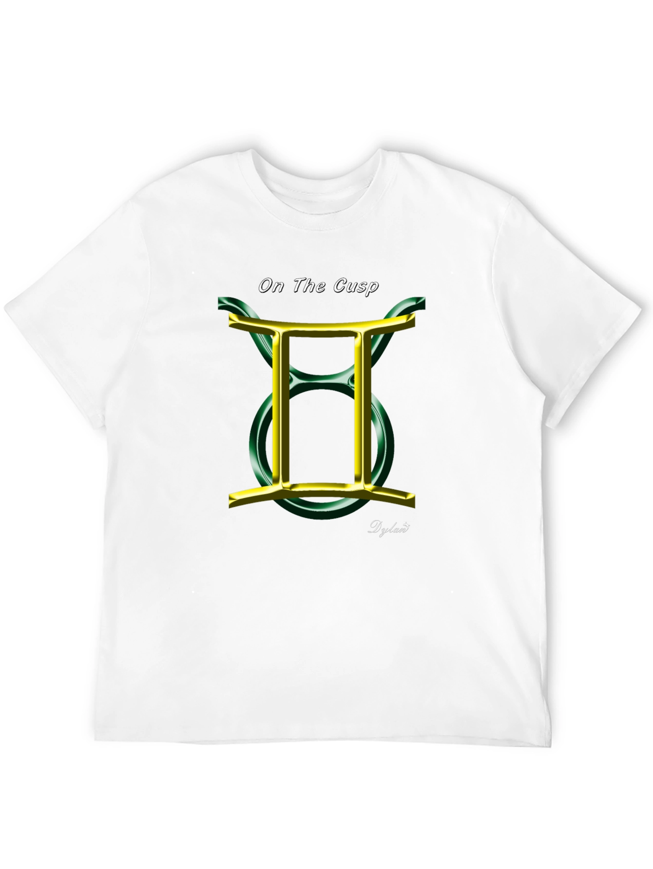 Gemini Zodiac Graphic Tee - On The Cusp Design