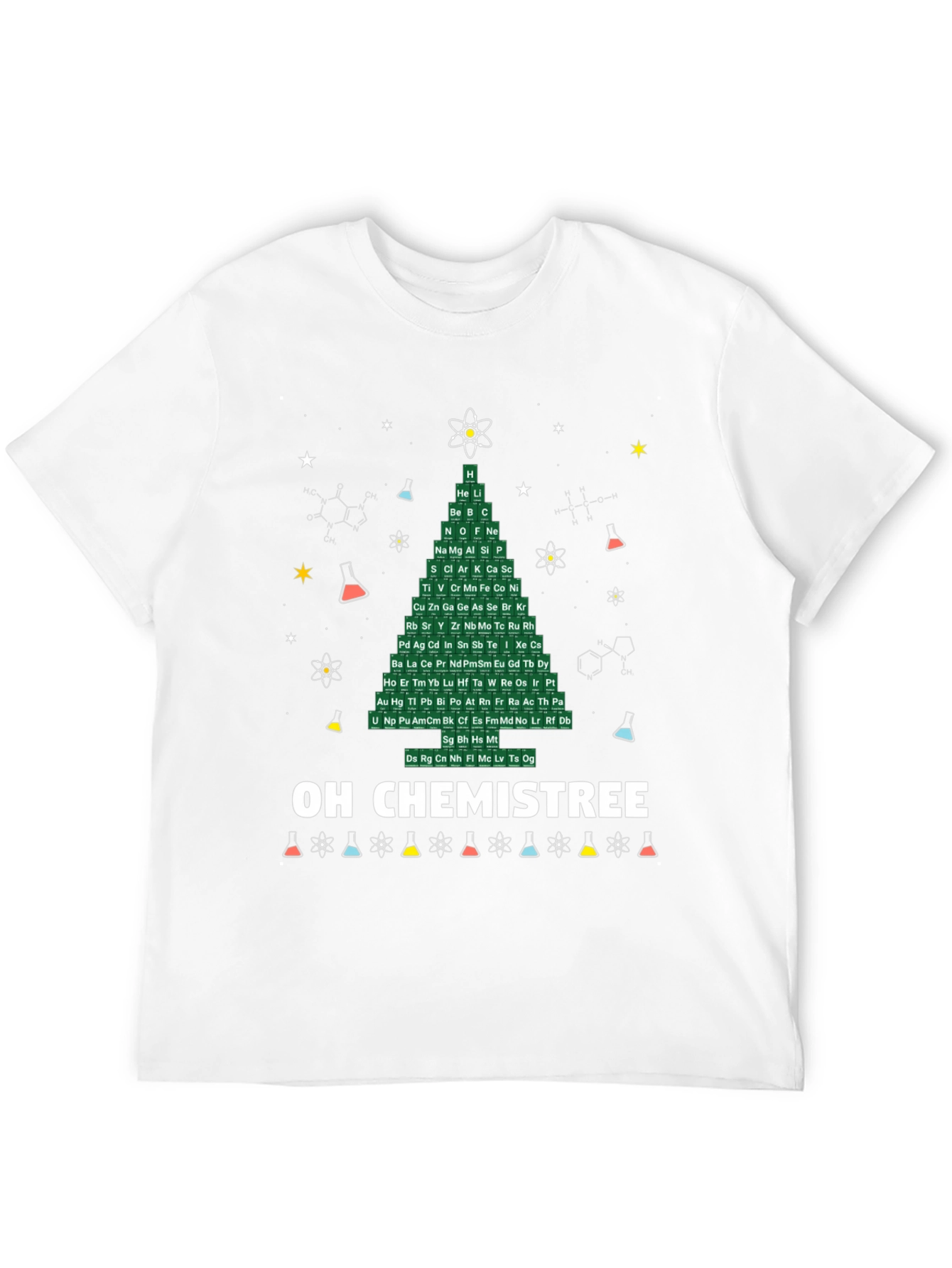 Oh Chemistree T-Shirt - Science Christmas Tee