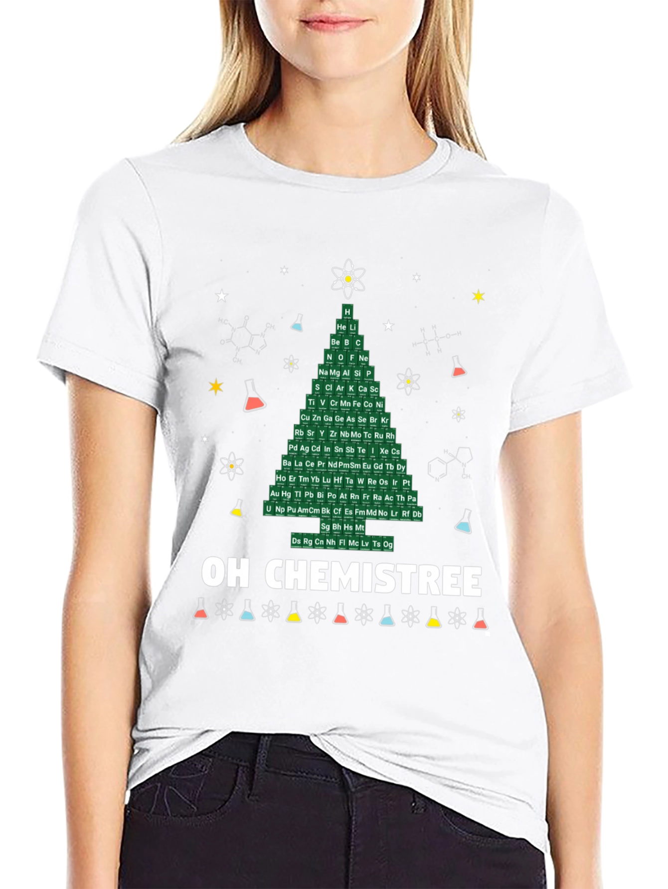 Oh Chemistree T-Shirt - Science Christmas Tee