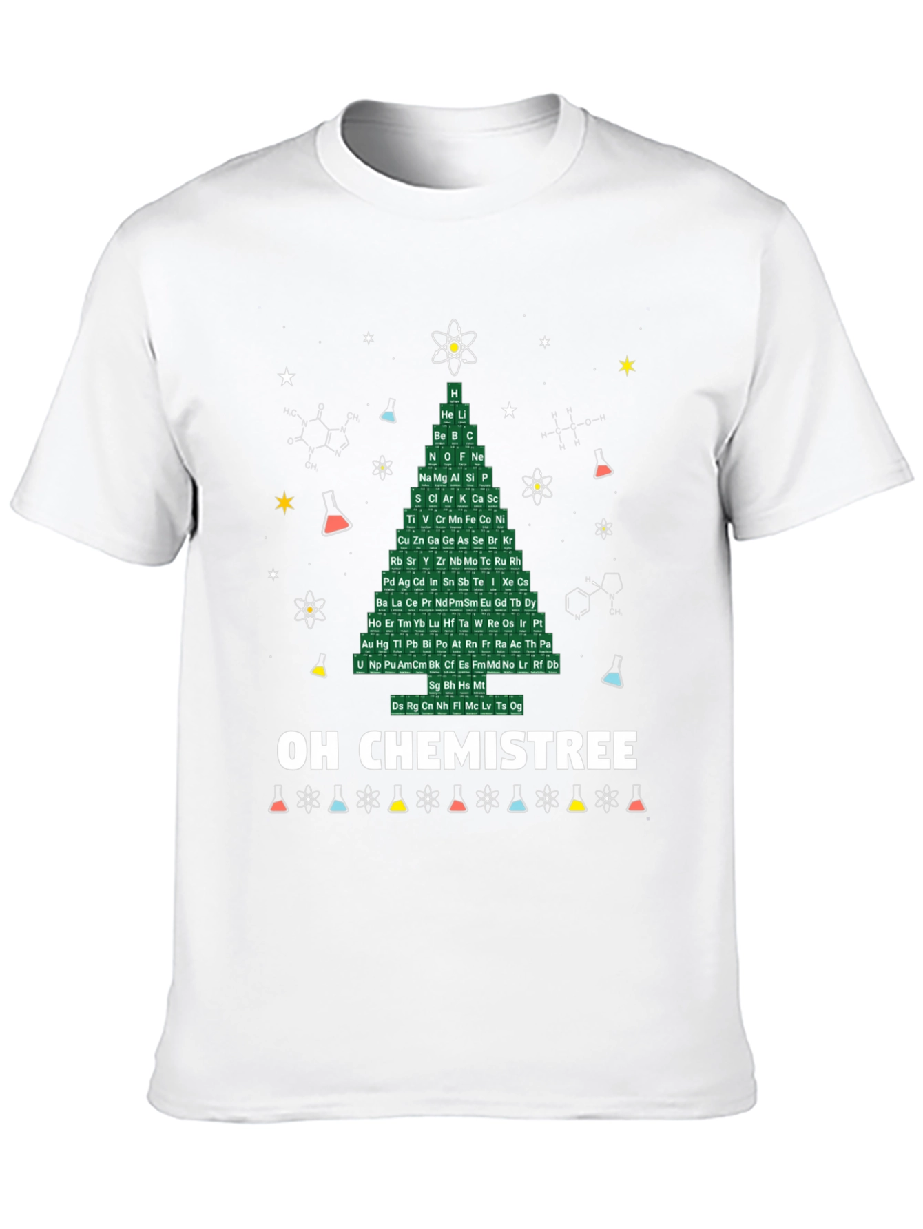Oh Chemistree T-Shirt - Science Christmas Tee