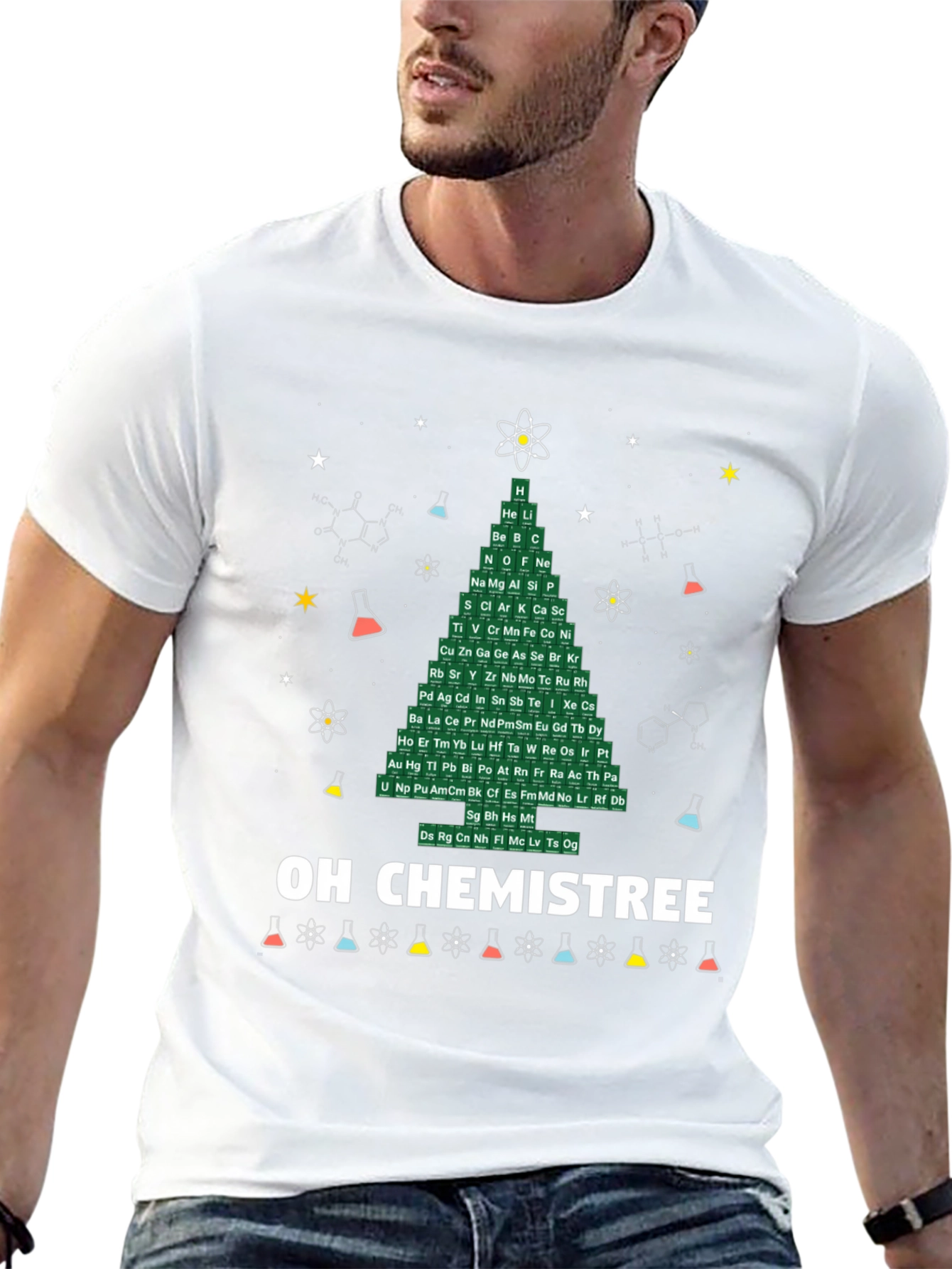 Oh Chemistree T-Shirt - Science Christmas Tee