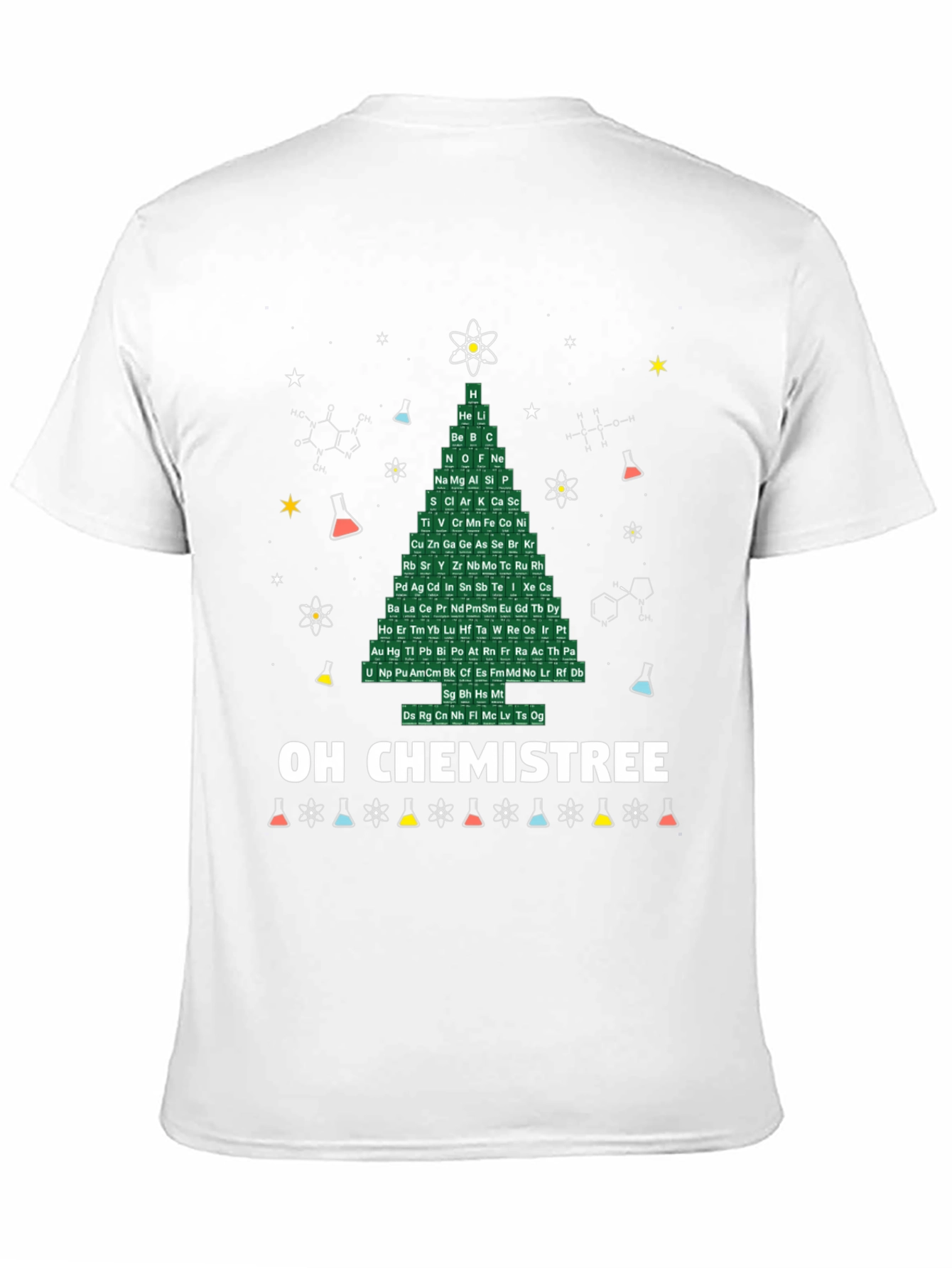 Oh Chemistree T-Shirt - Science Christmas Tee