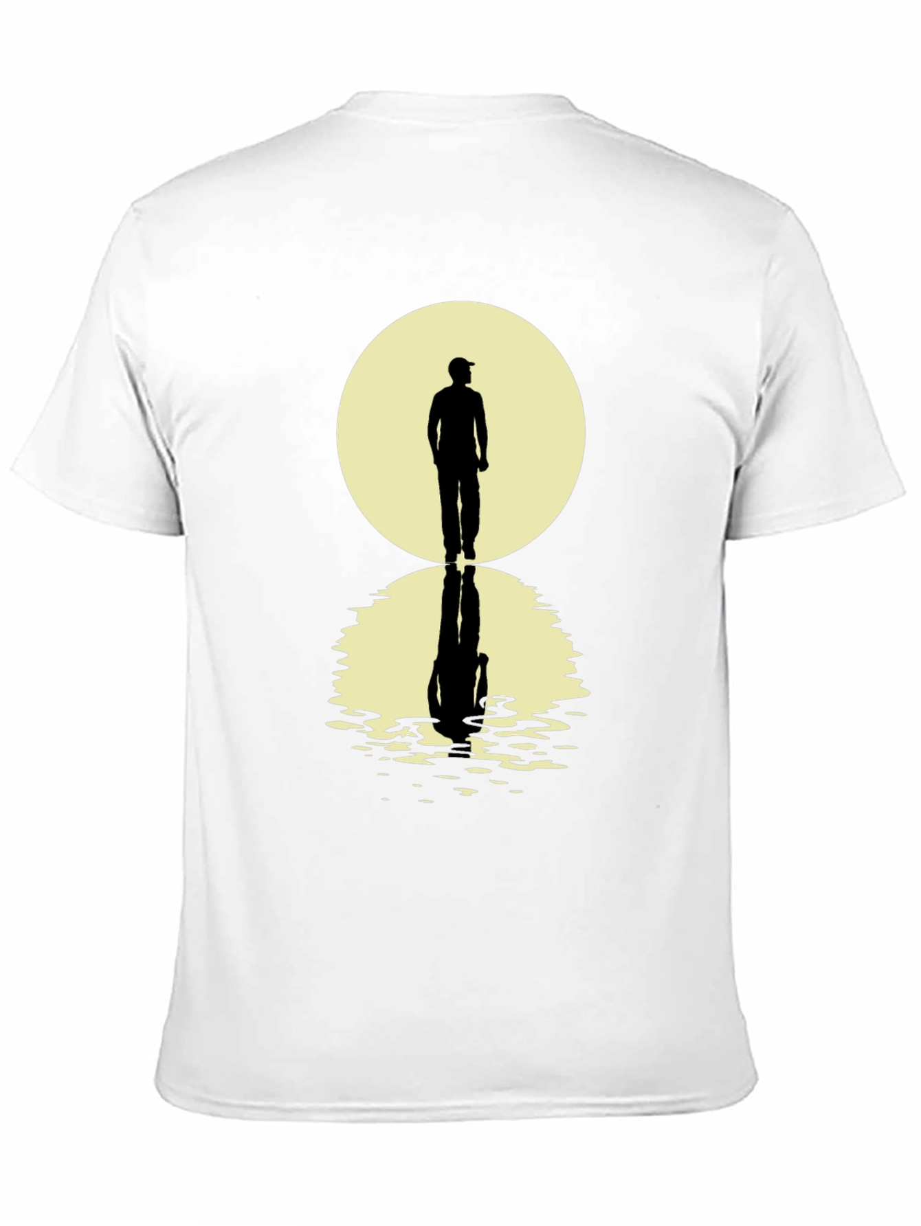 Mens Walking Reflection Graphic Tee