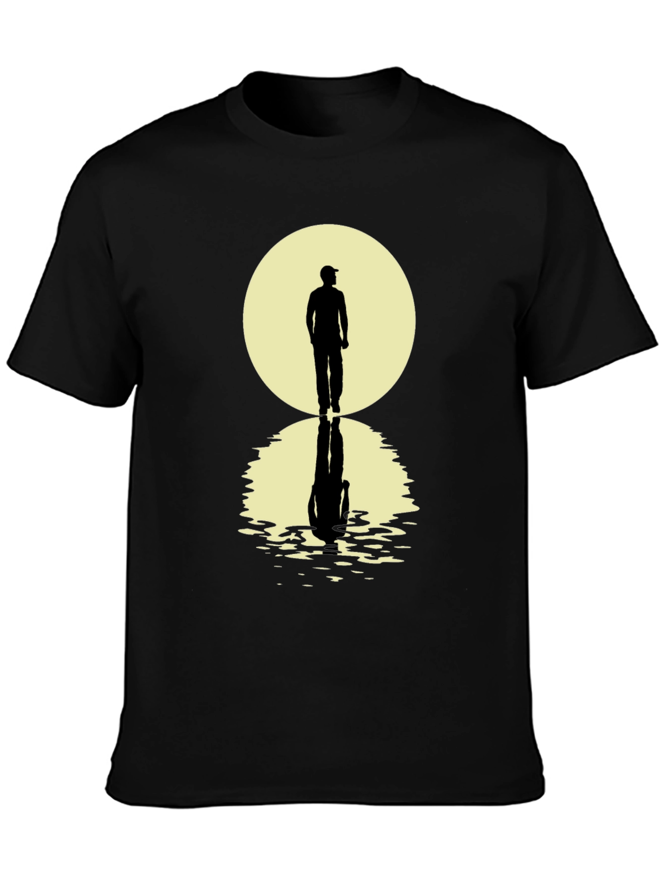 Mens Walking Reflection Graphic Tee