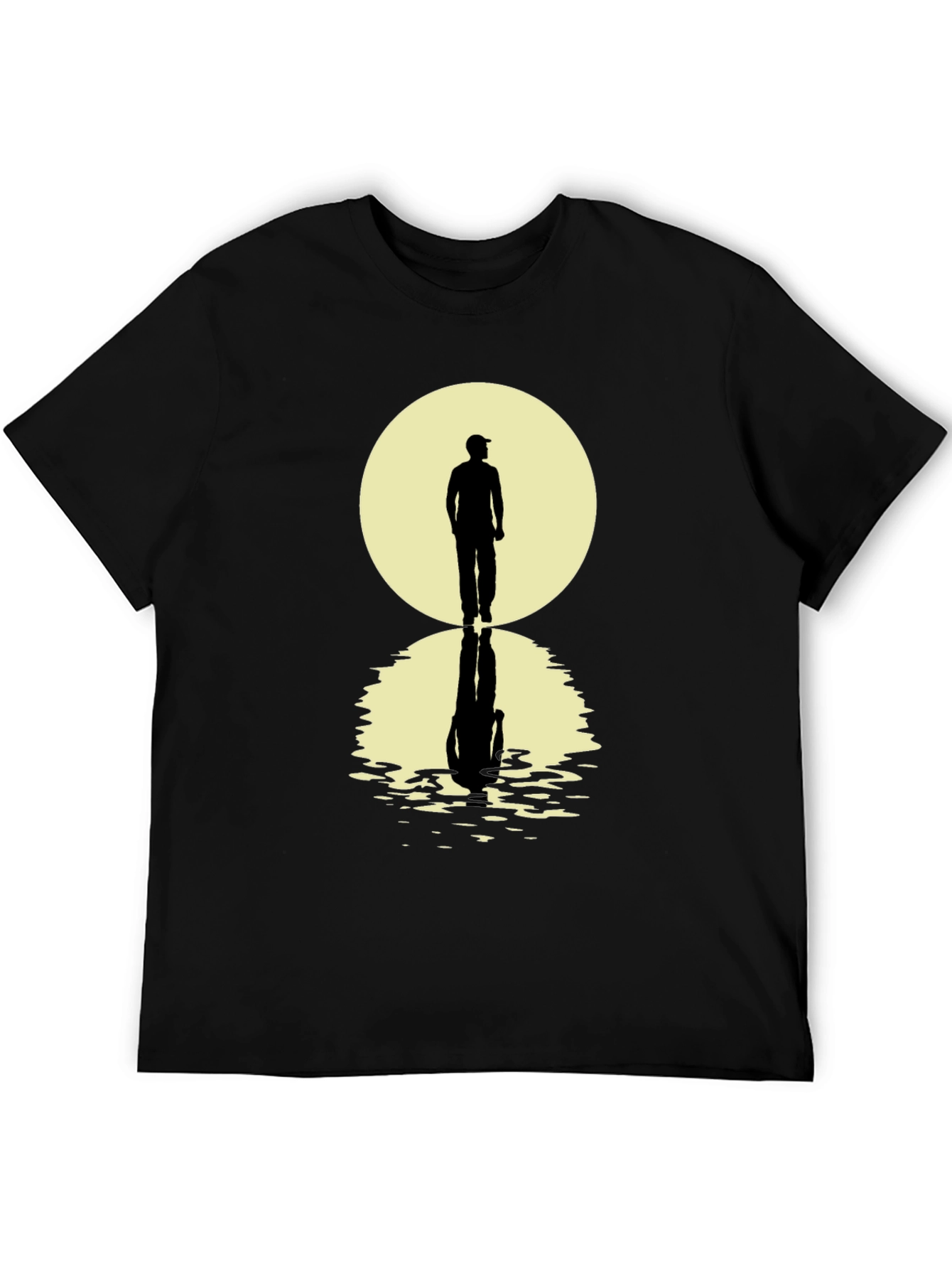 Mens Walking Reflection Graphic Tee