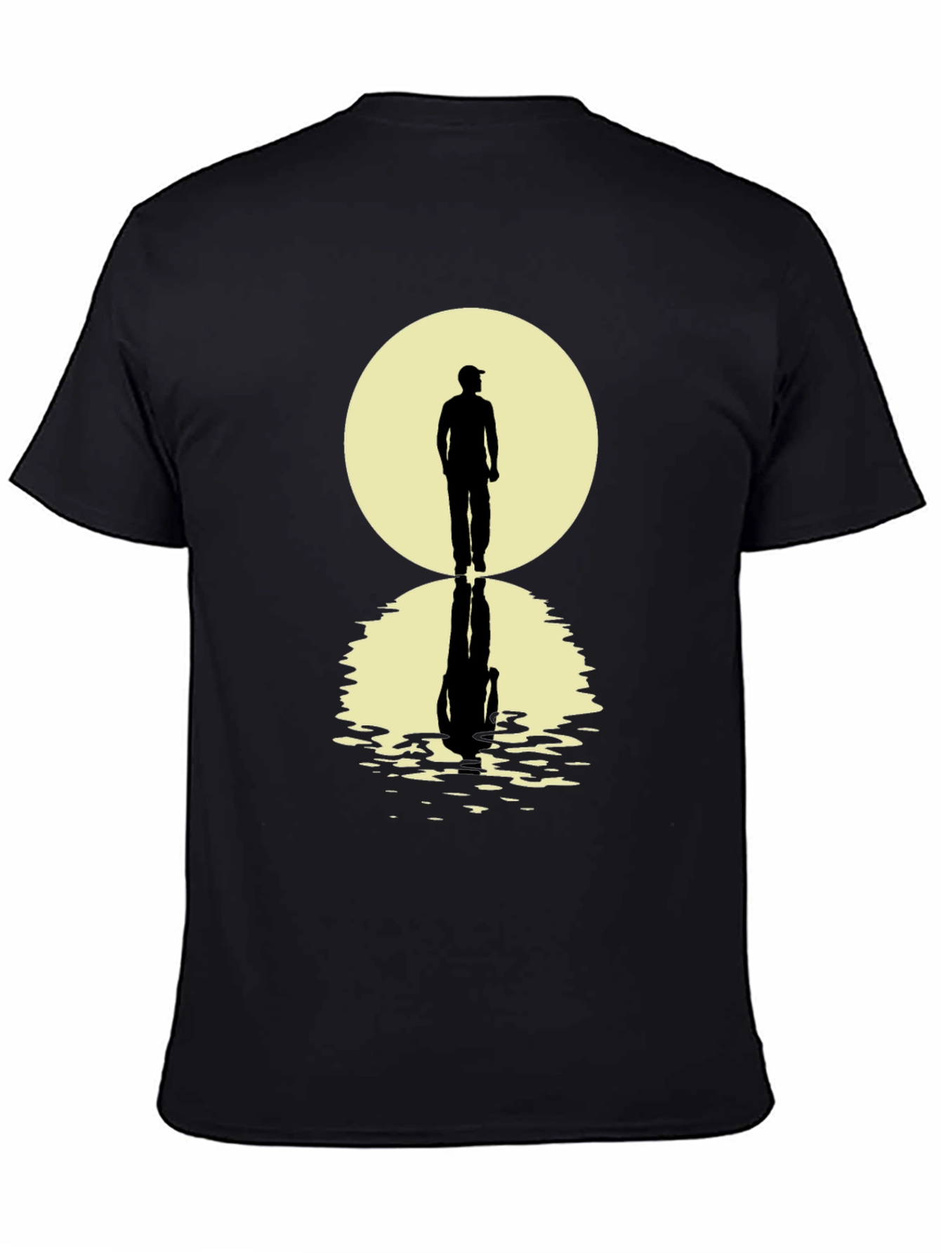 Mens Walking Reflection Graphic Tee