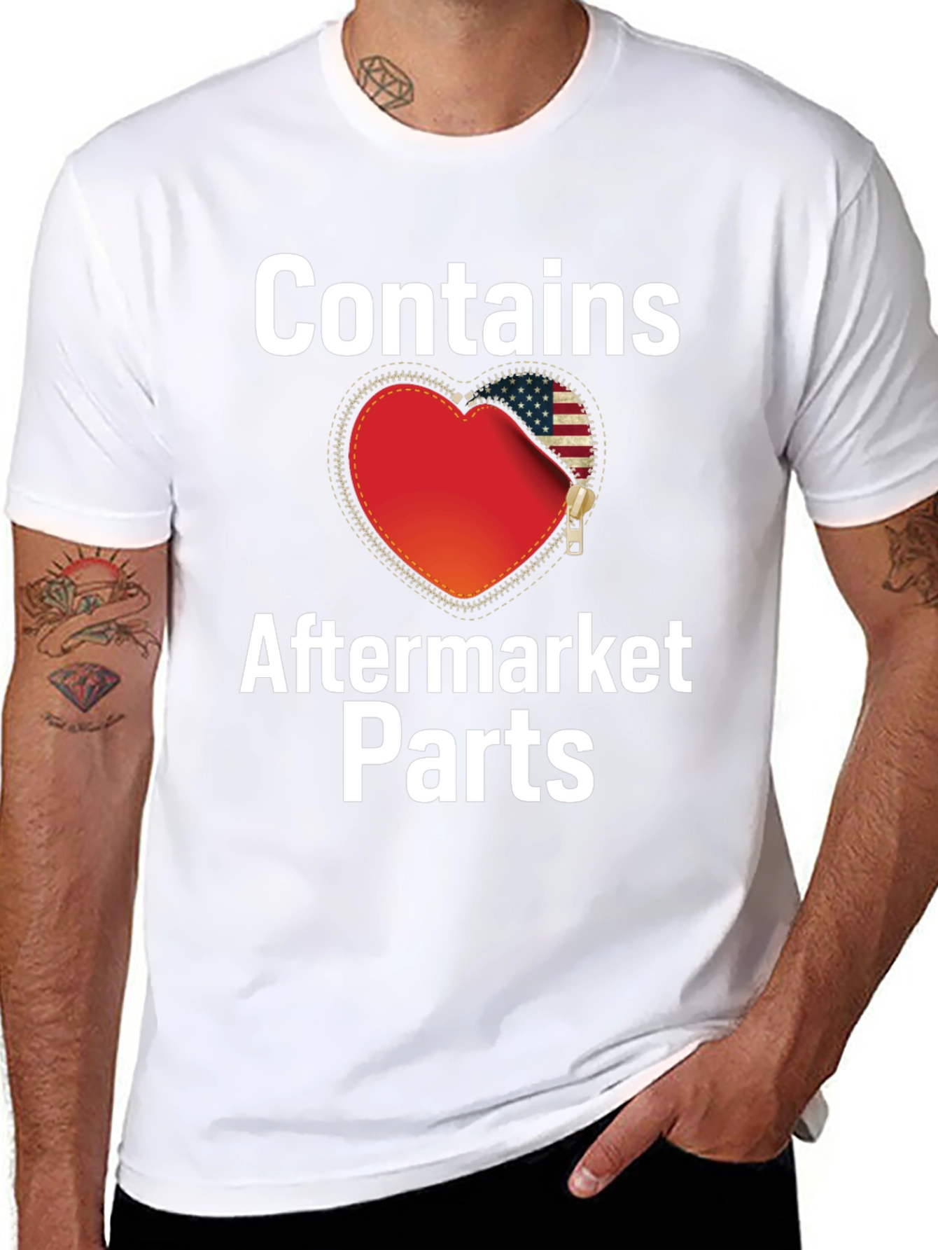Contains Aftermarket Parts T-Shirt