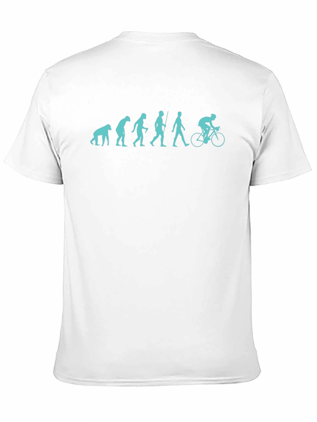 Evolution of Cyclist Graphic T-Shirt