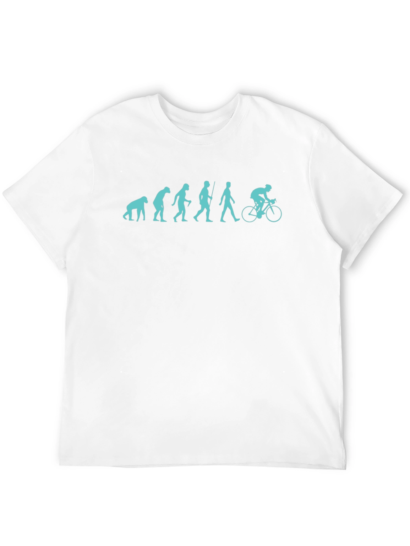 Evolution of Cyclist Graphic T-Shirt
