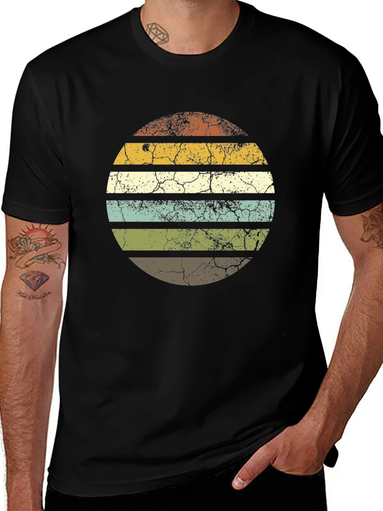 Retro Sunset Graphic Tee
