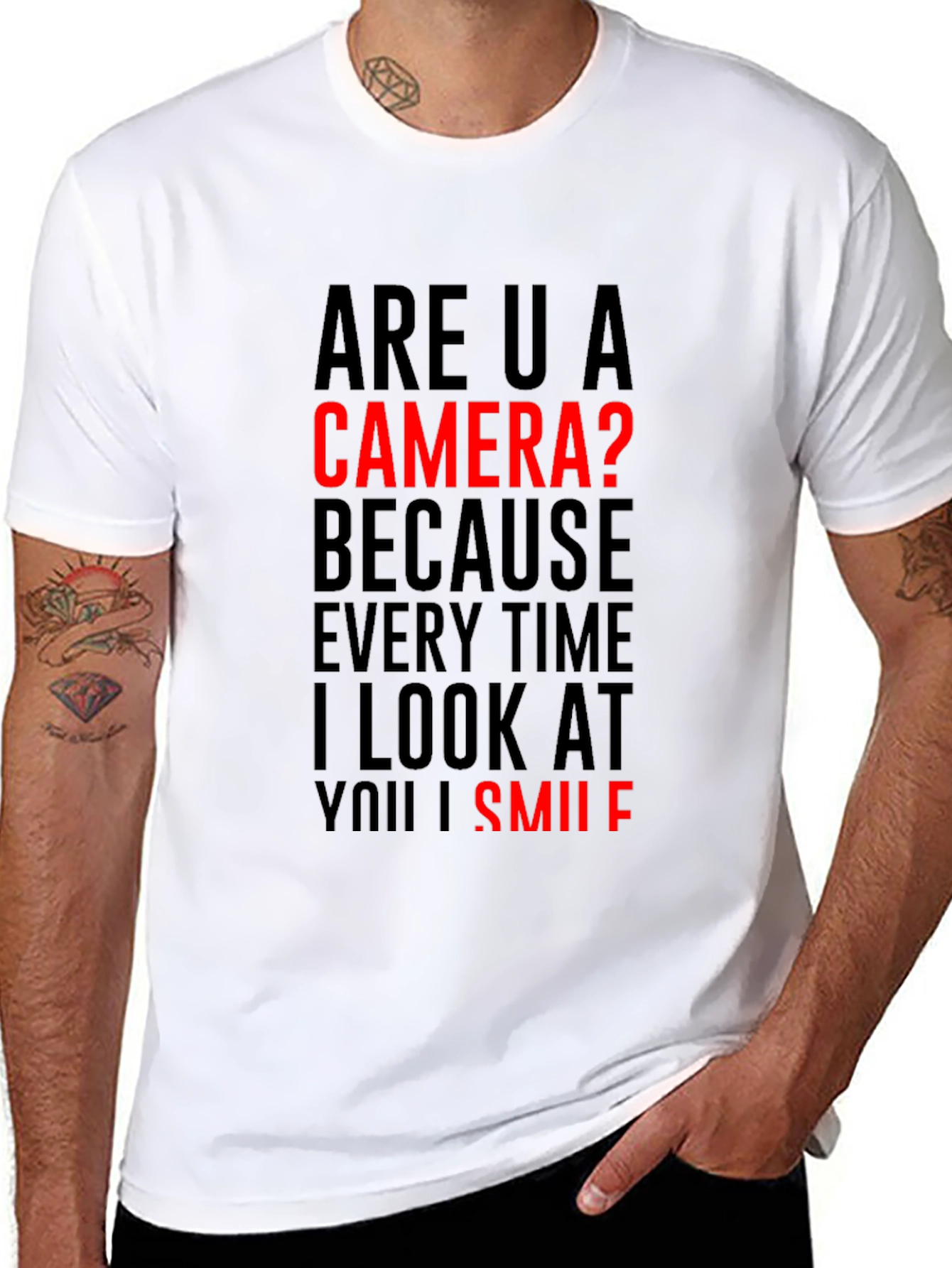 Camera Puns Graphic T-Shirt