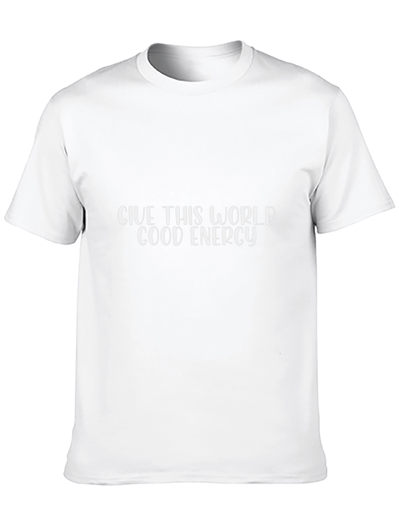 Good Energy Graphic Tee - Black Casual T-Shirt
