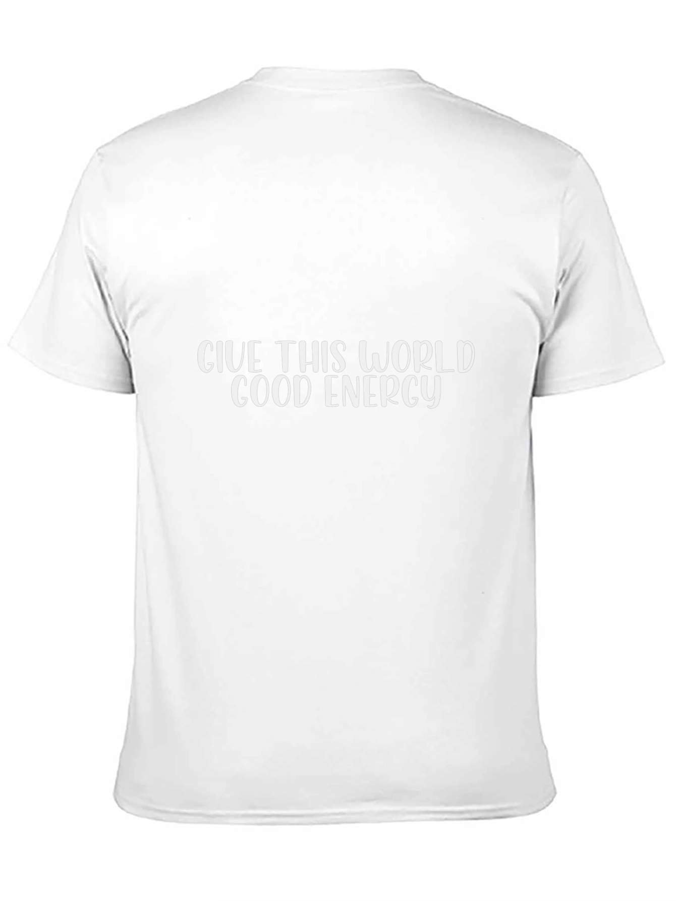 Good Energy Graphic Tee - Black Casual T-Shirt