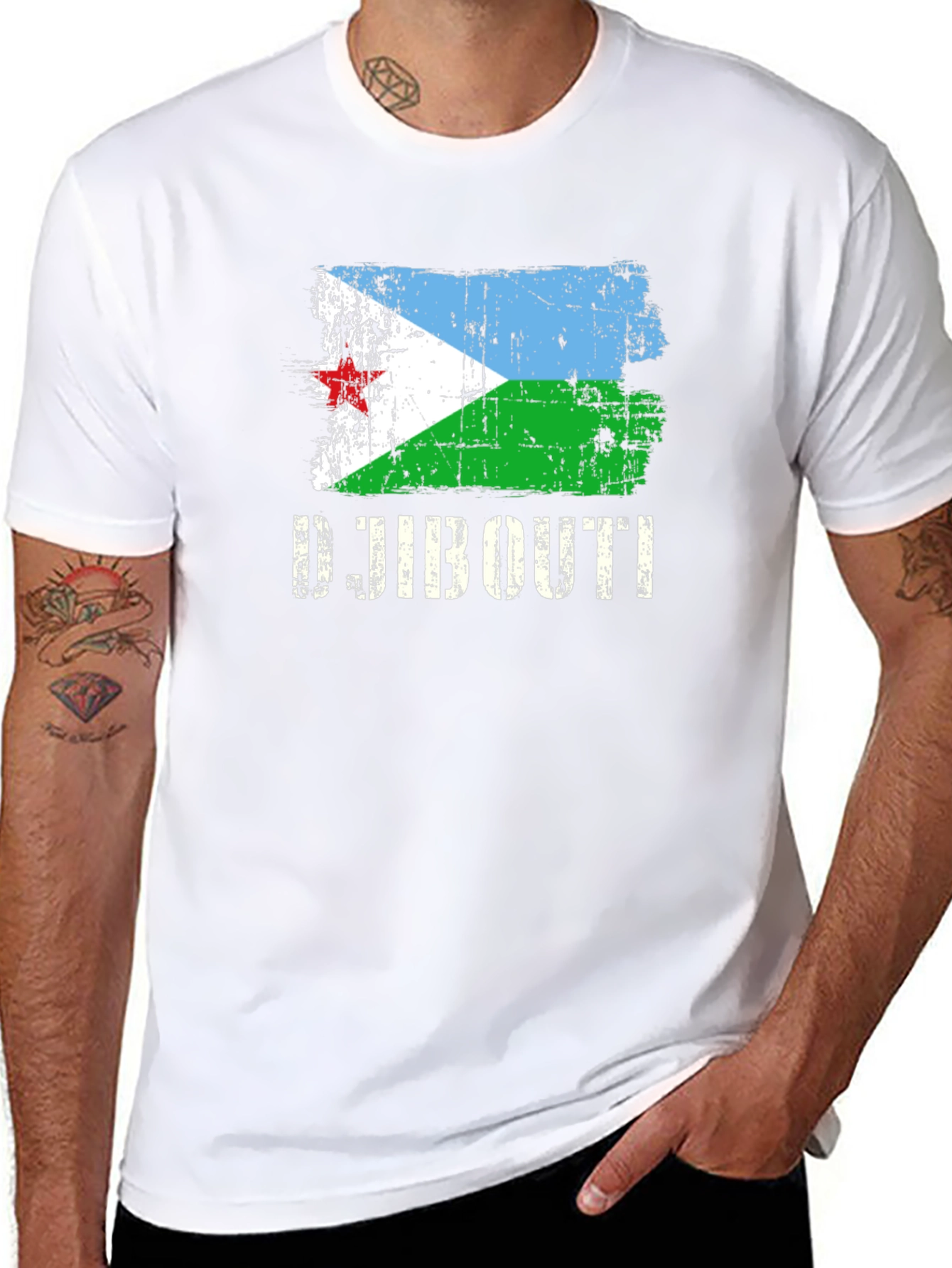 Djibouti Flag T-Shirt
