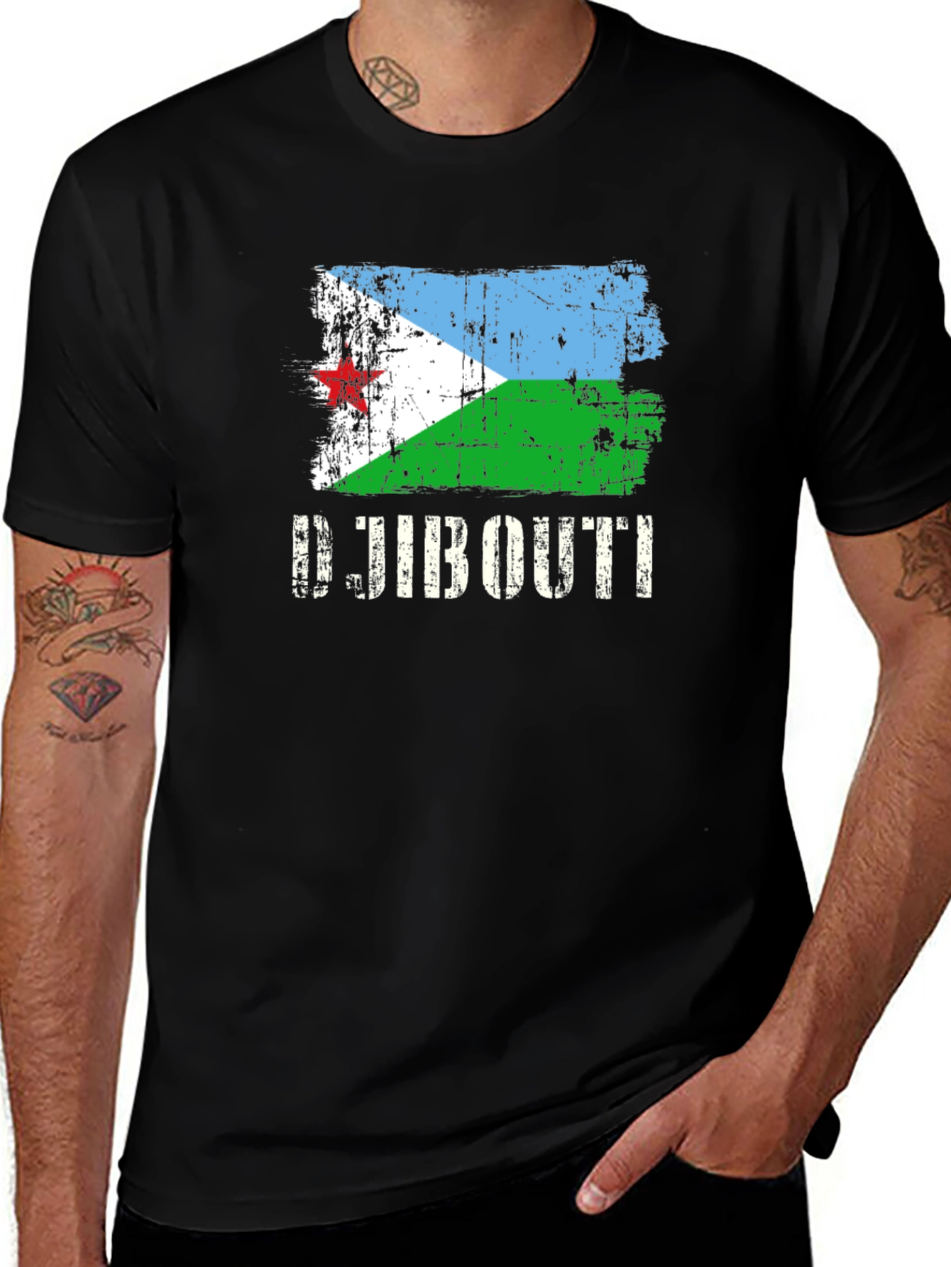 Djibouti Flag T-Shirt